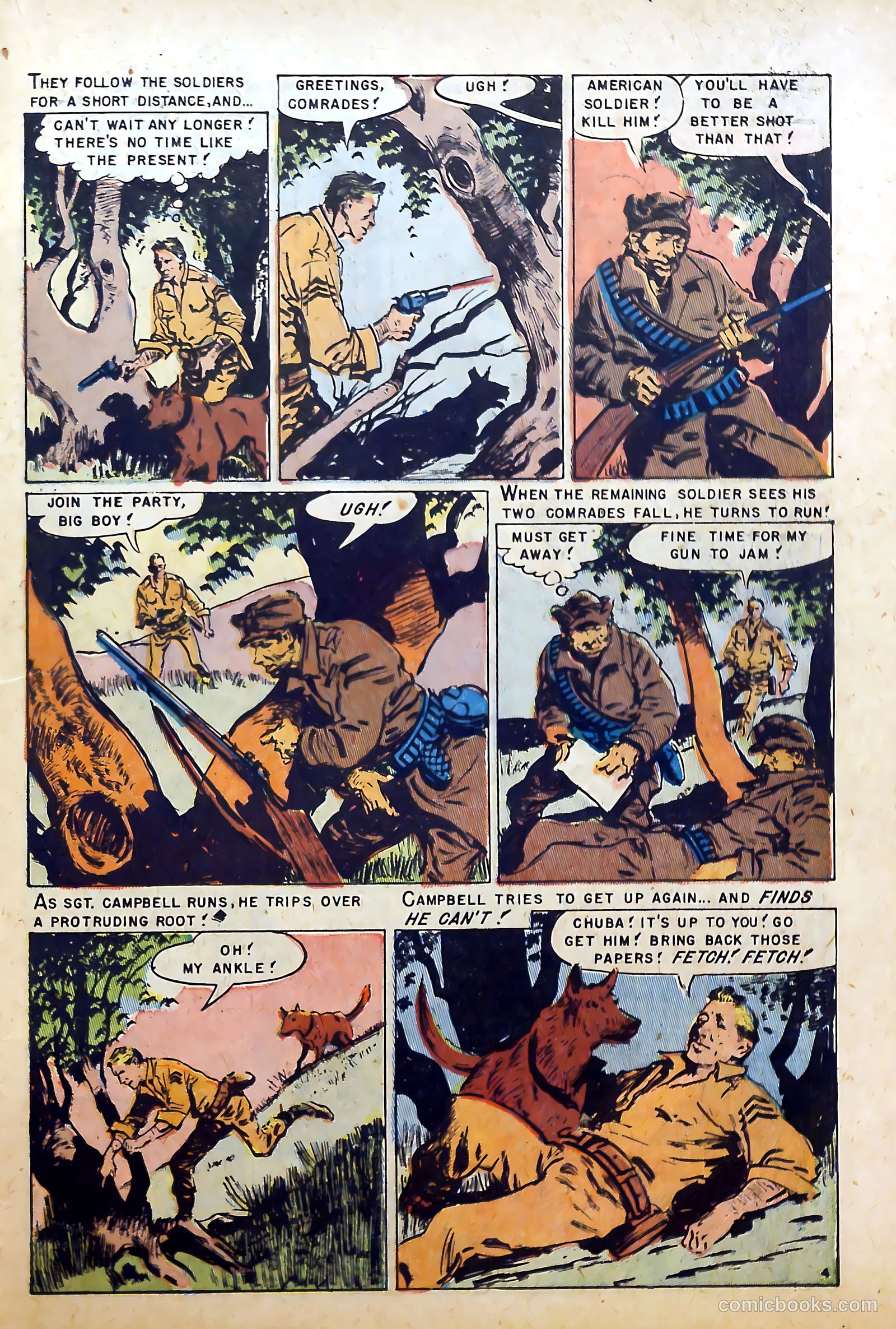 War Dogs of the U.S. Army #1 — page 23 of 36