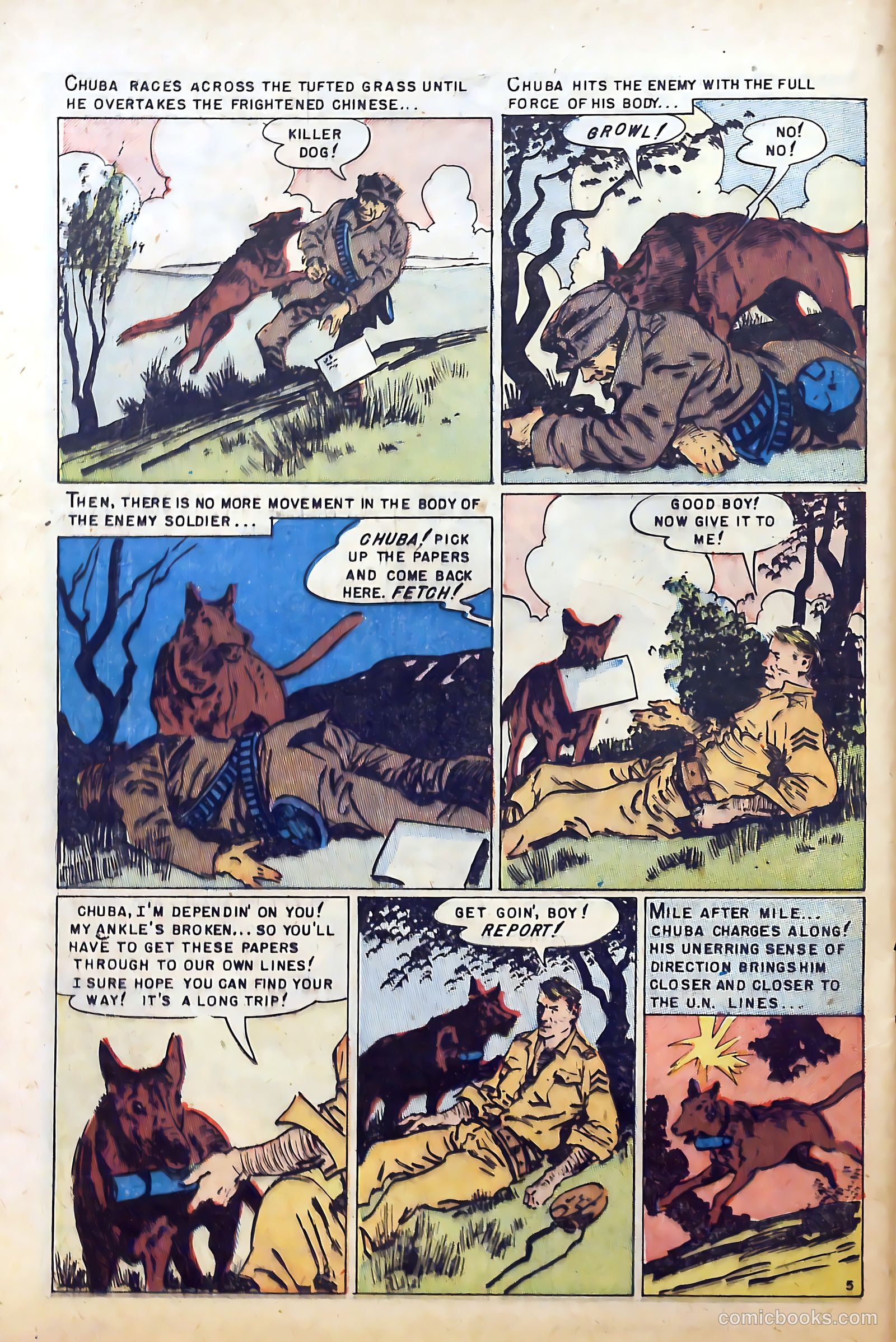 War Dogs of the U.S. Army #1 — page 24 of 36