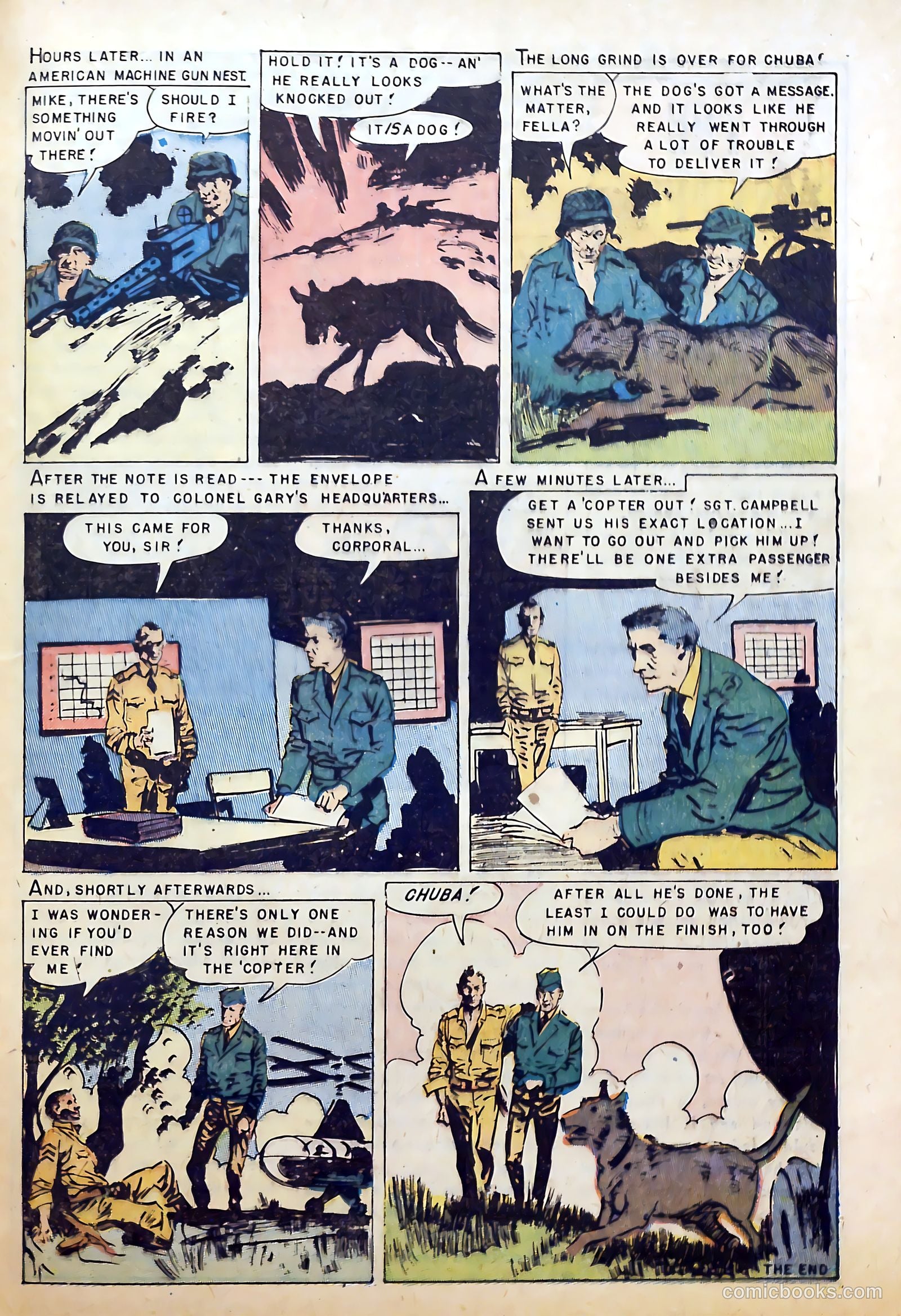 War Dogs of the U.S. Army #1 — page 25 of 36