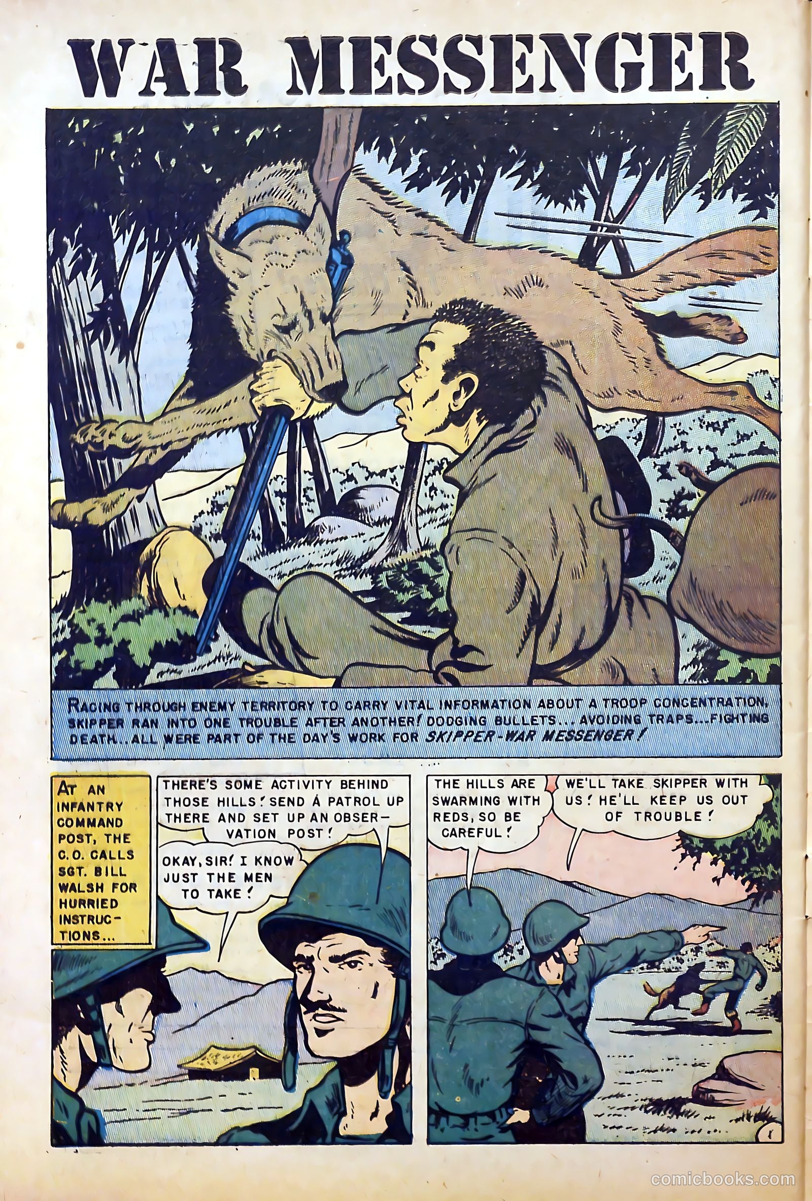 War Dogs of the U.S. Army #1 — page 28 of 36