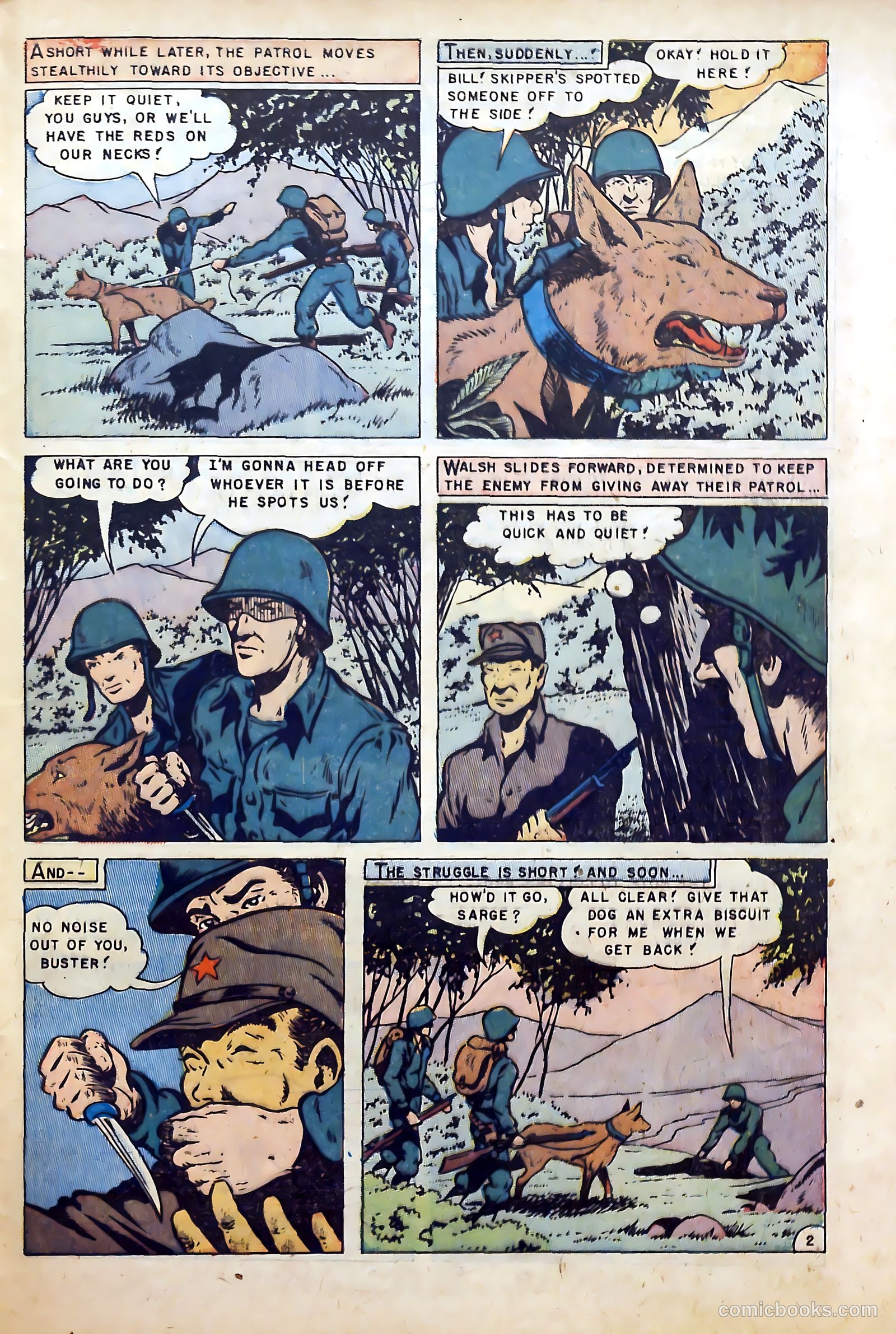 War Dogs of the U.S. Army #1 — page 29 of 36
