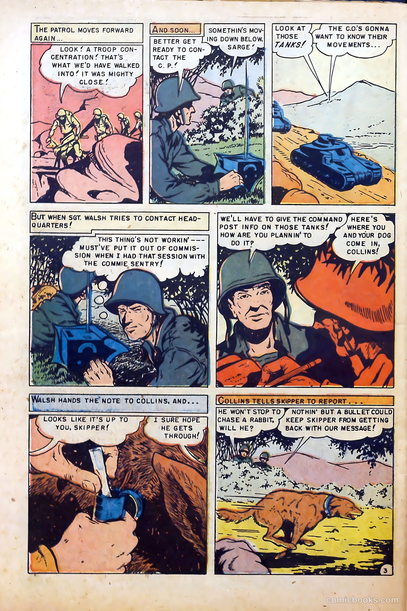 War Dogs of the U.S. Army #1 — page 30 of 36