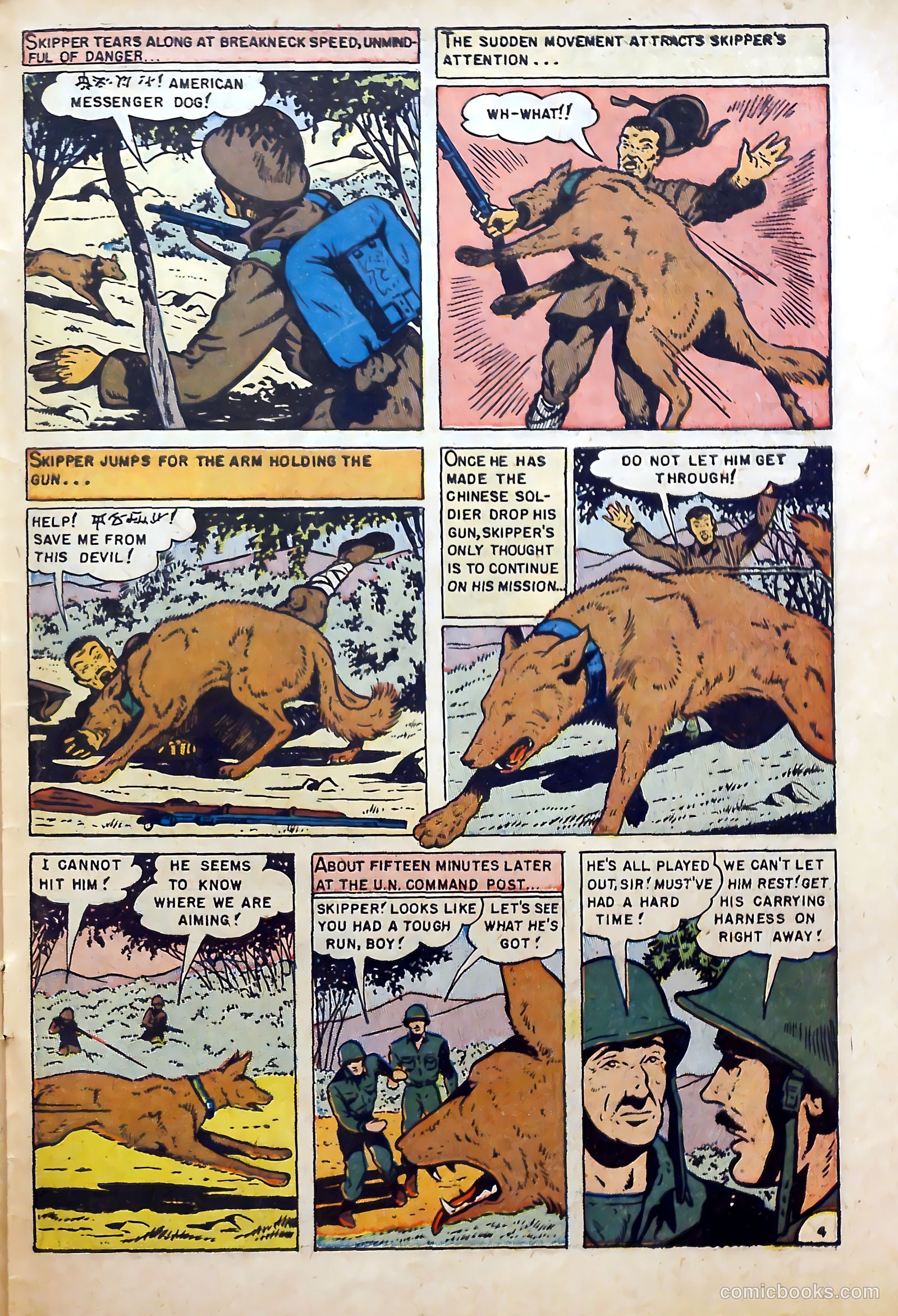 War Dogs of the U.S. Army #1 — page 31 of 36