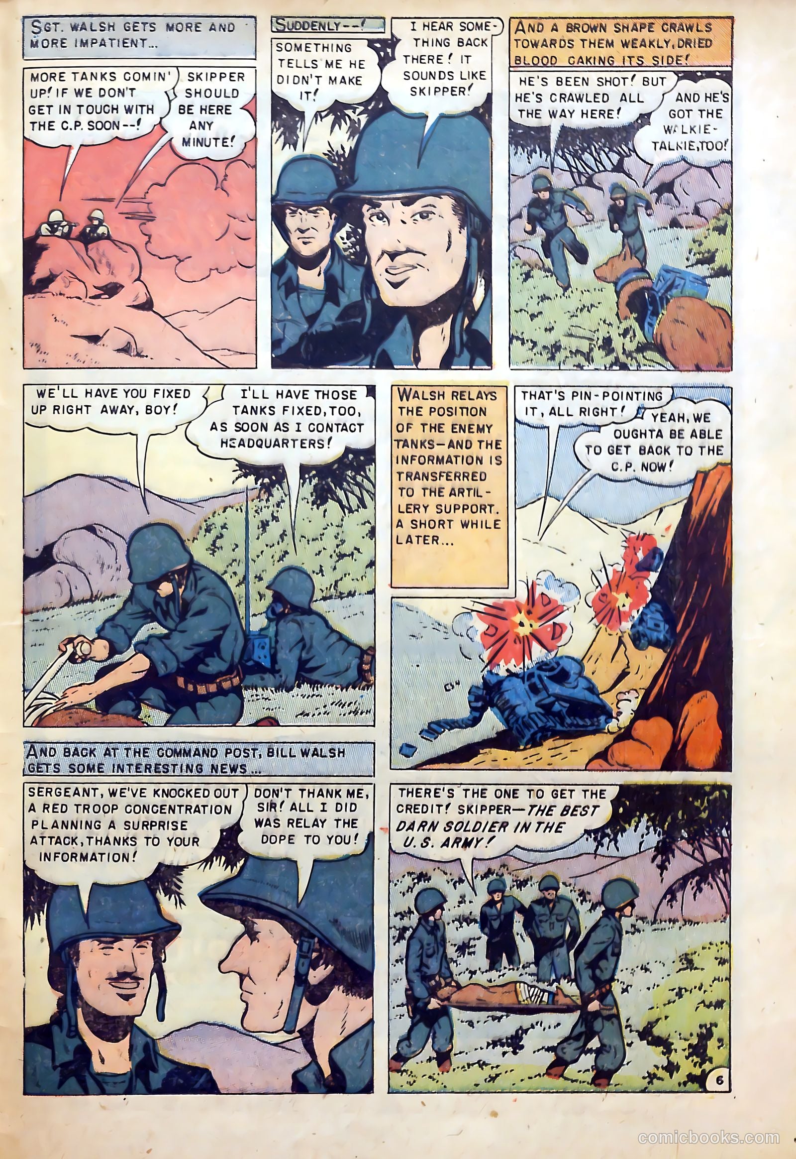War Dogs of the U.S. Army #1 — page 33 of 36