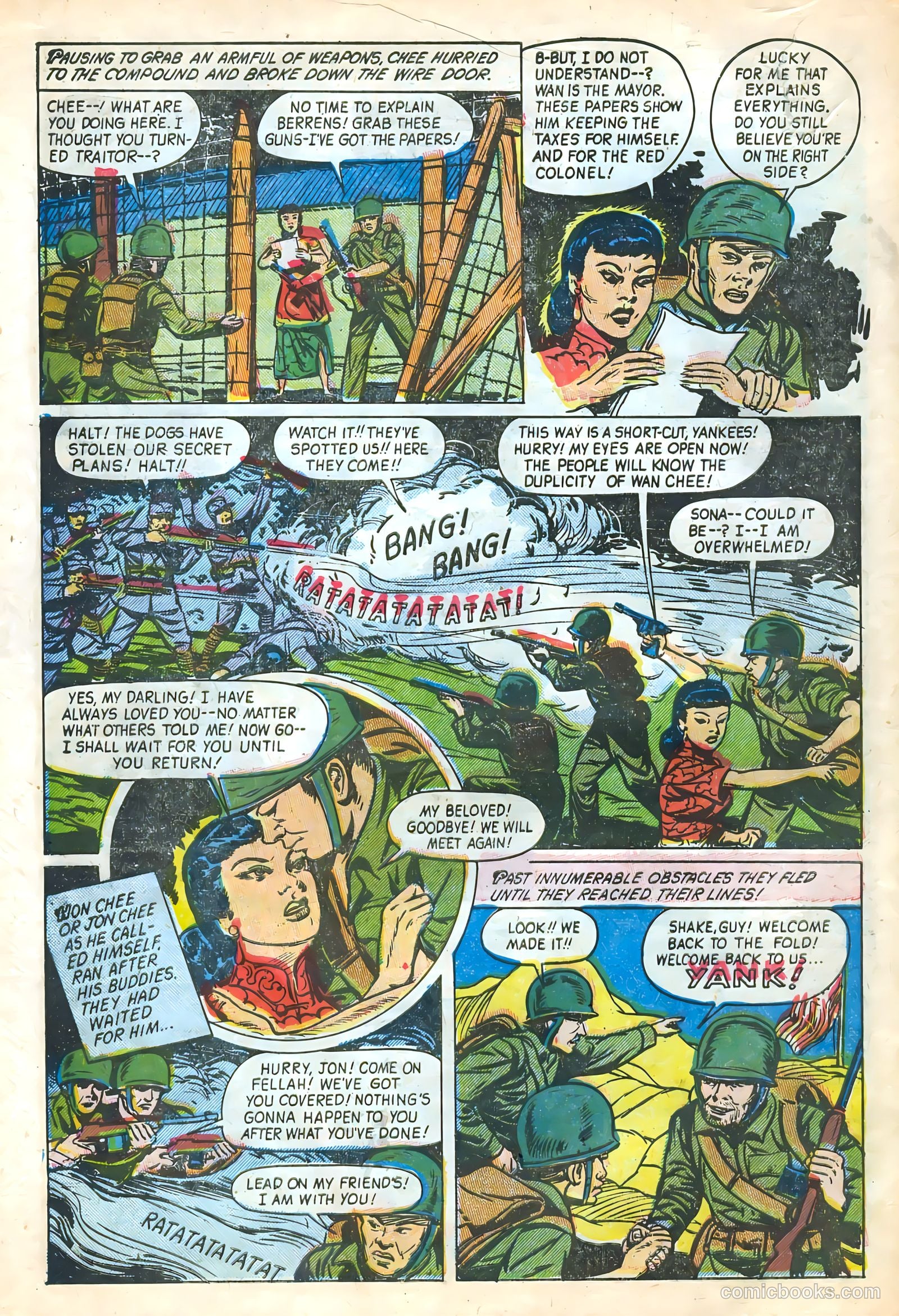 War Fury #1 — page 32 of 36