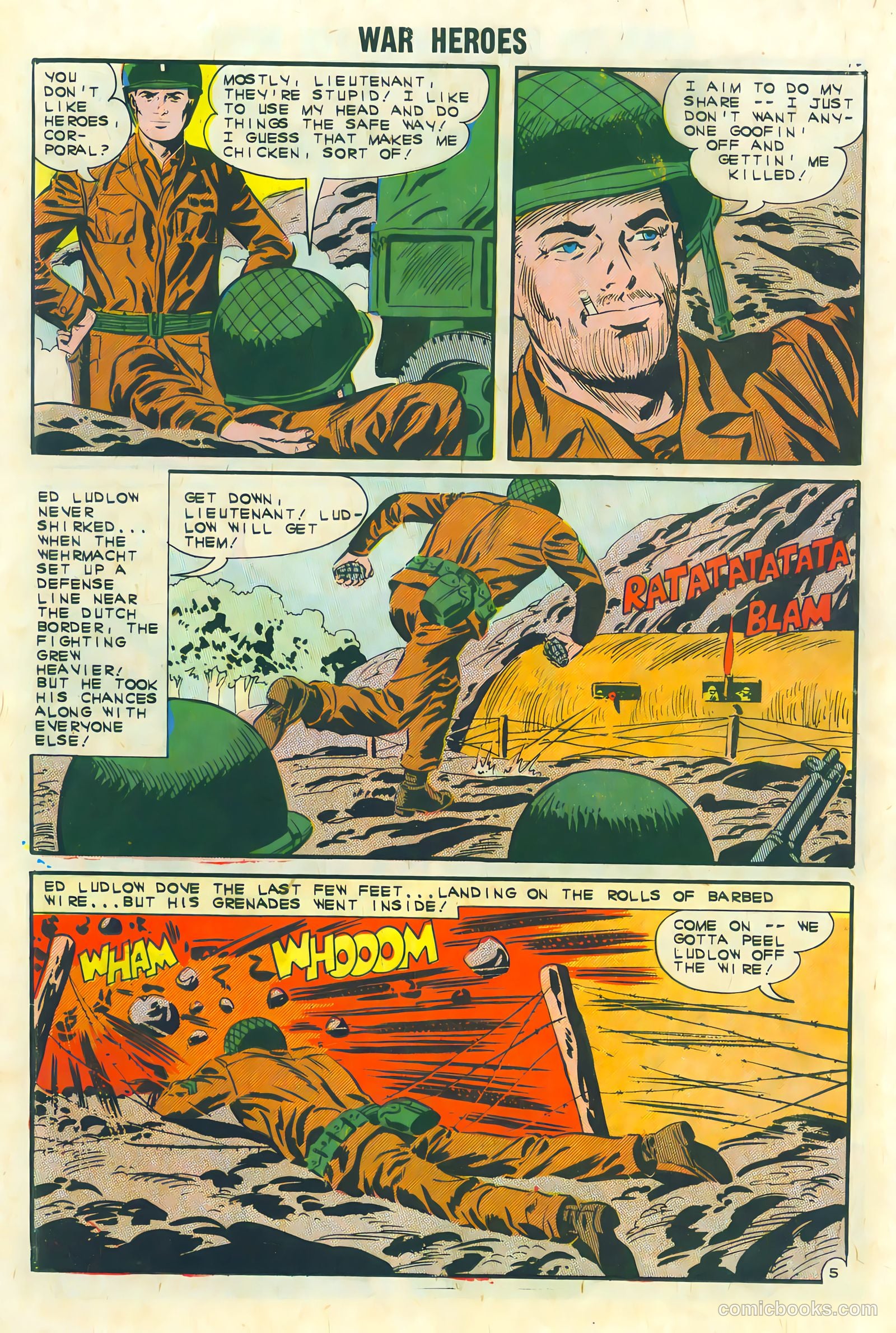 War Heroes #1 — page 18 of 36