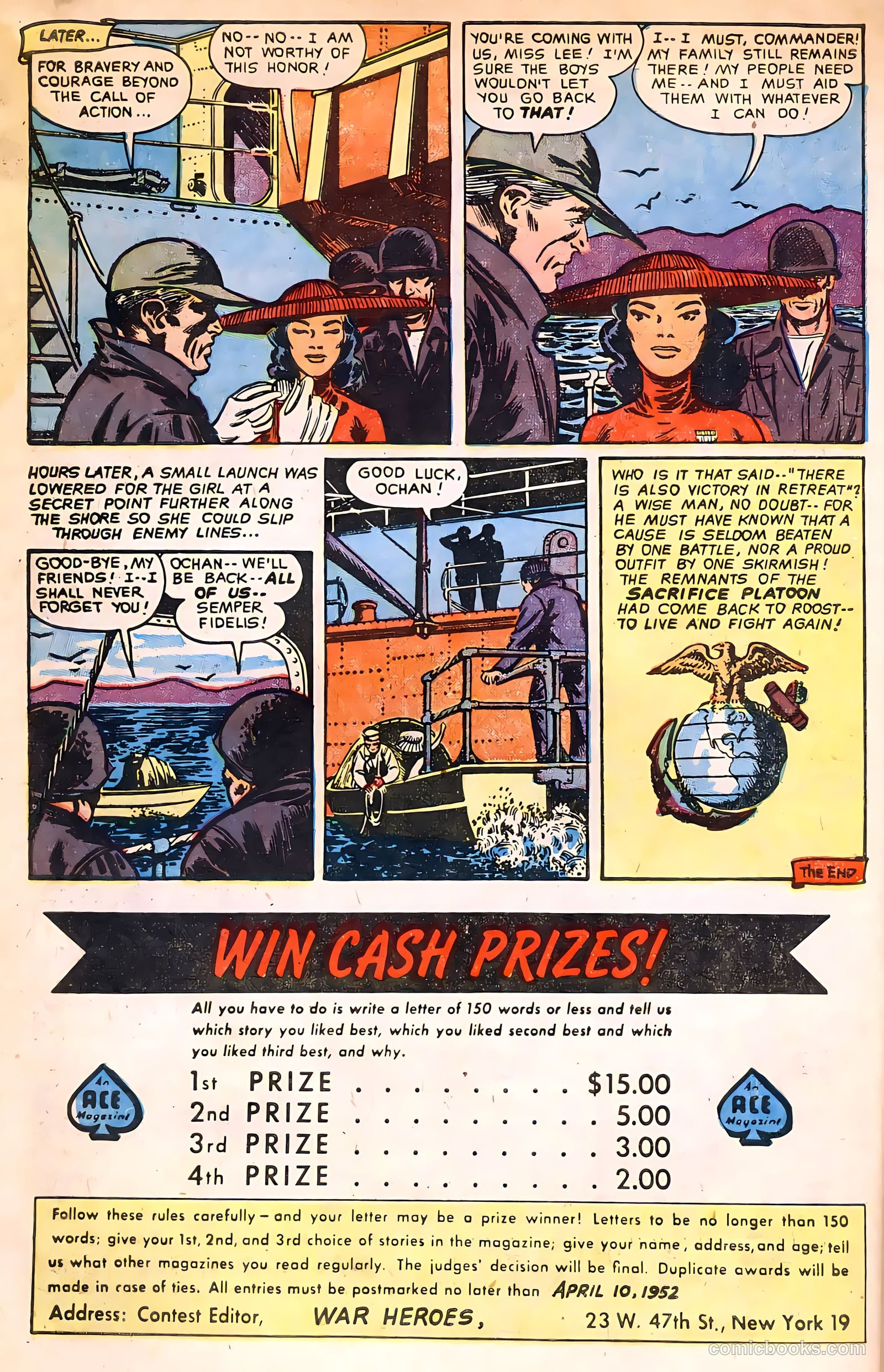 War Heroes #1 — page 34 of 36