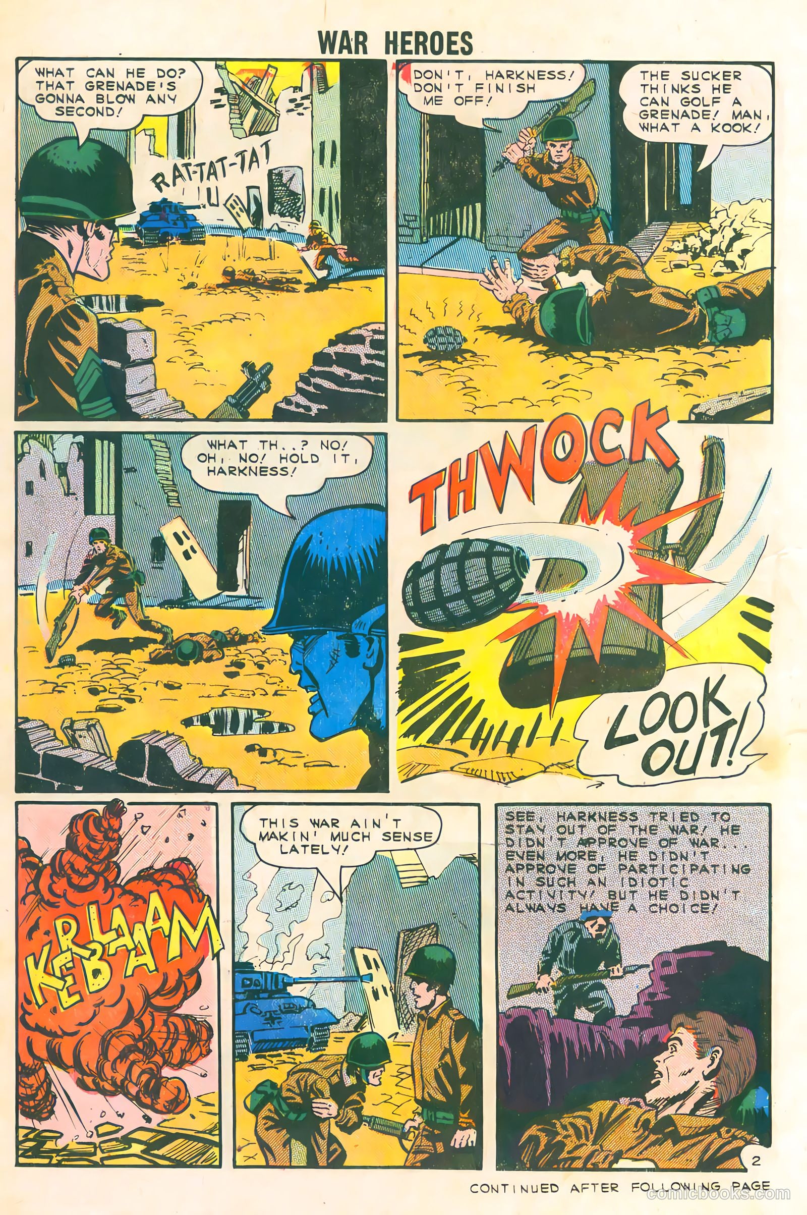 War Heroes #11 — page 14 of 36