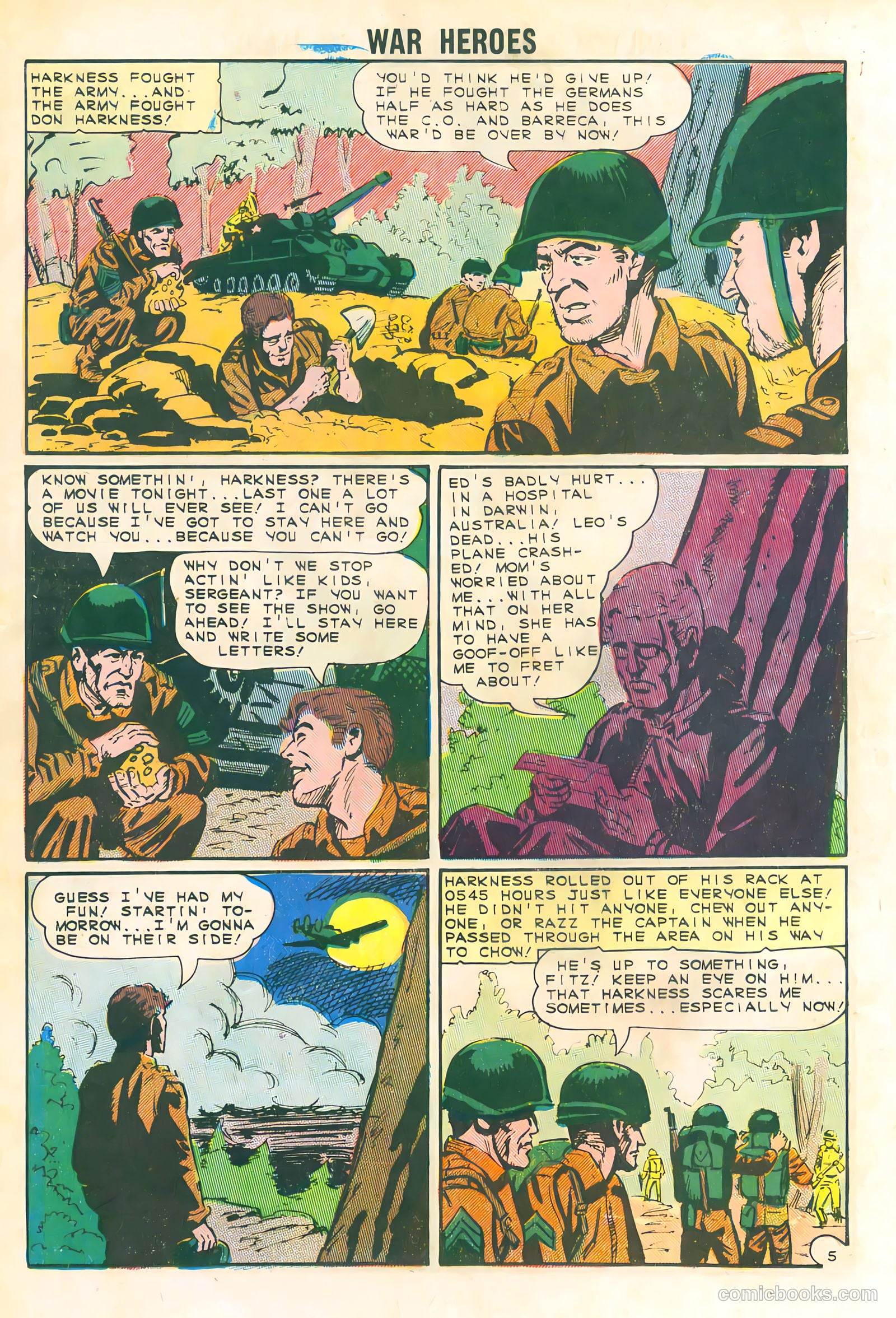 War Heroes #11 — page 18 of 36