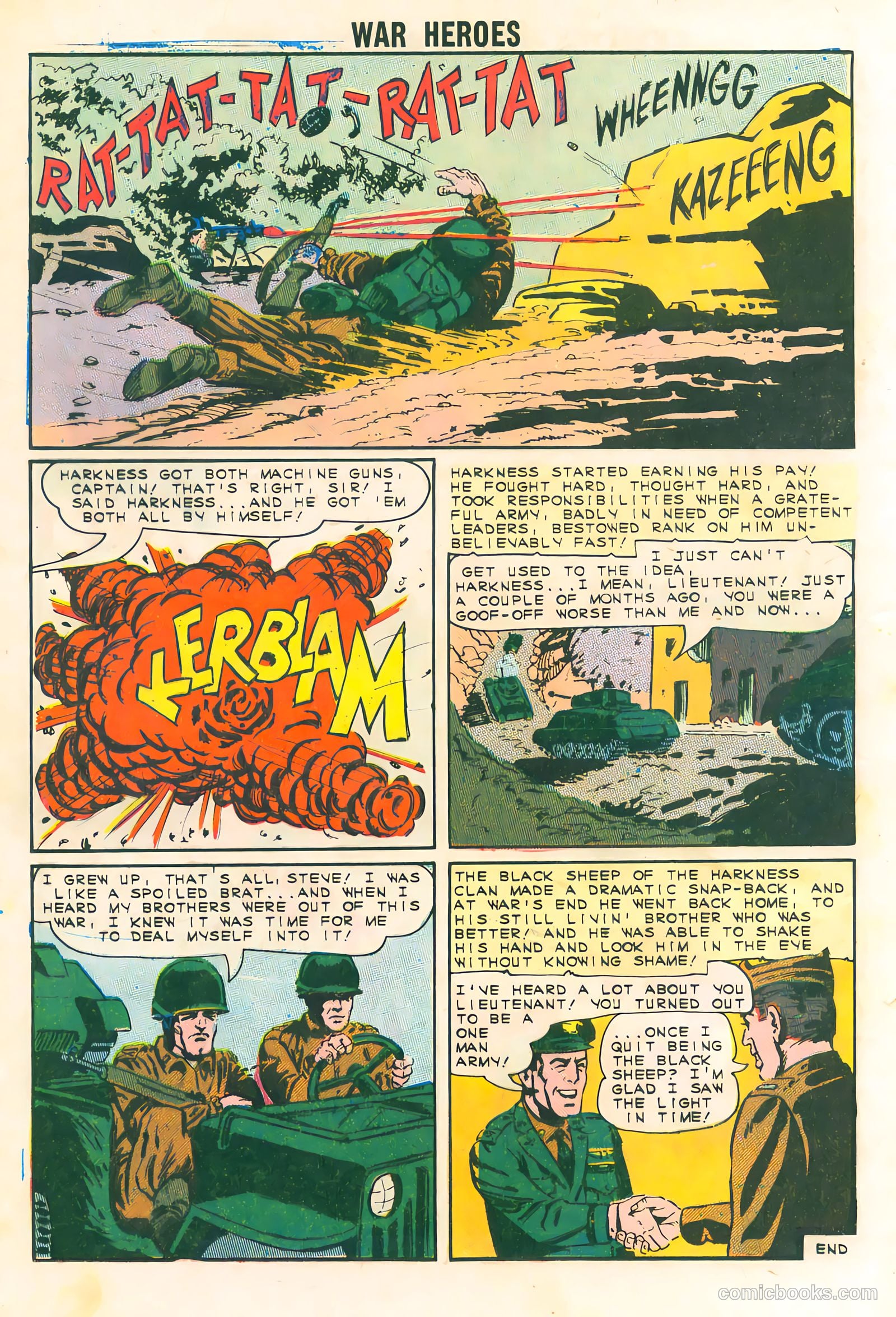 War Heroes #11 — page 20 of 36