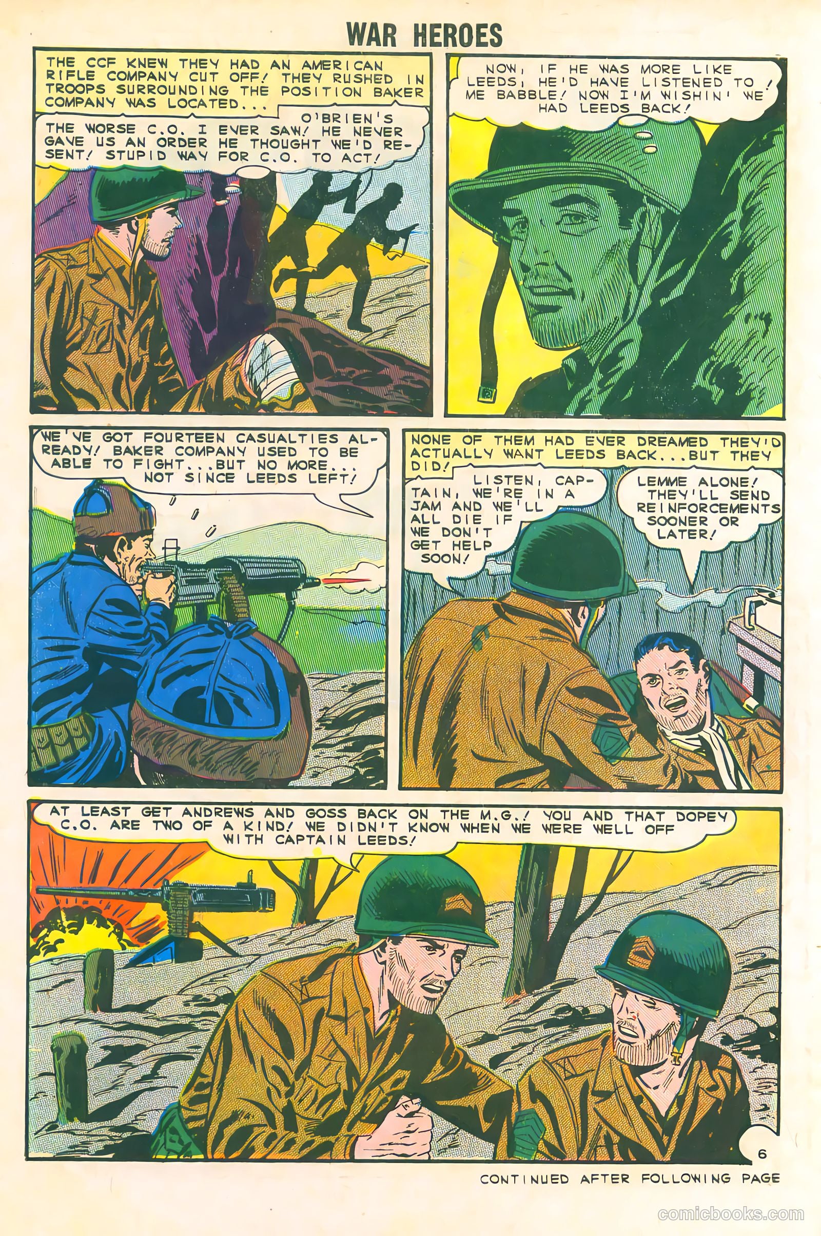 War Heroes #11 — page 30 of 36