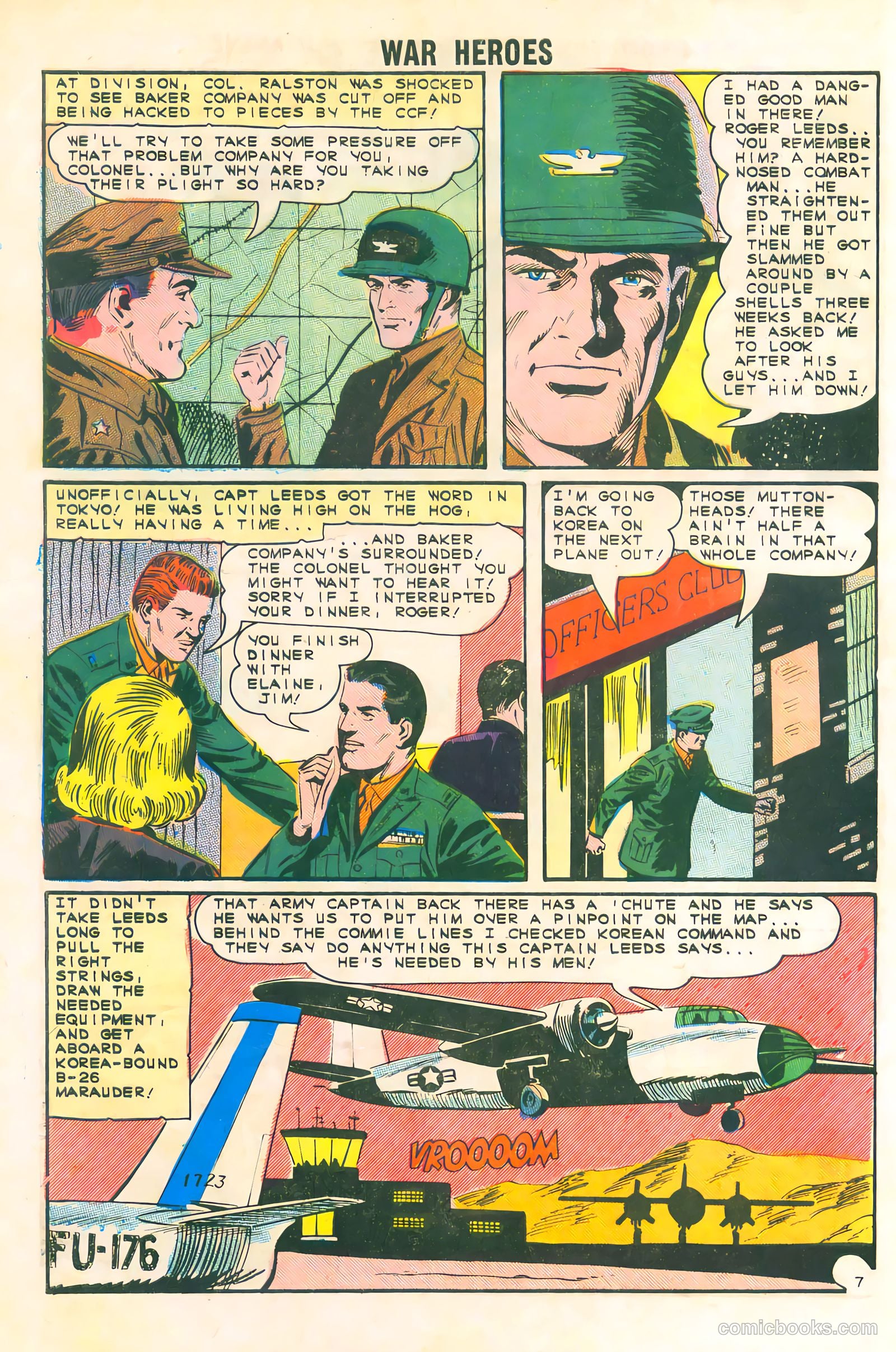 War Heroes #11 — page 32 of 36