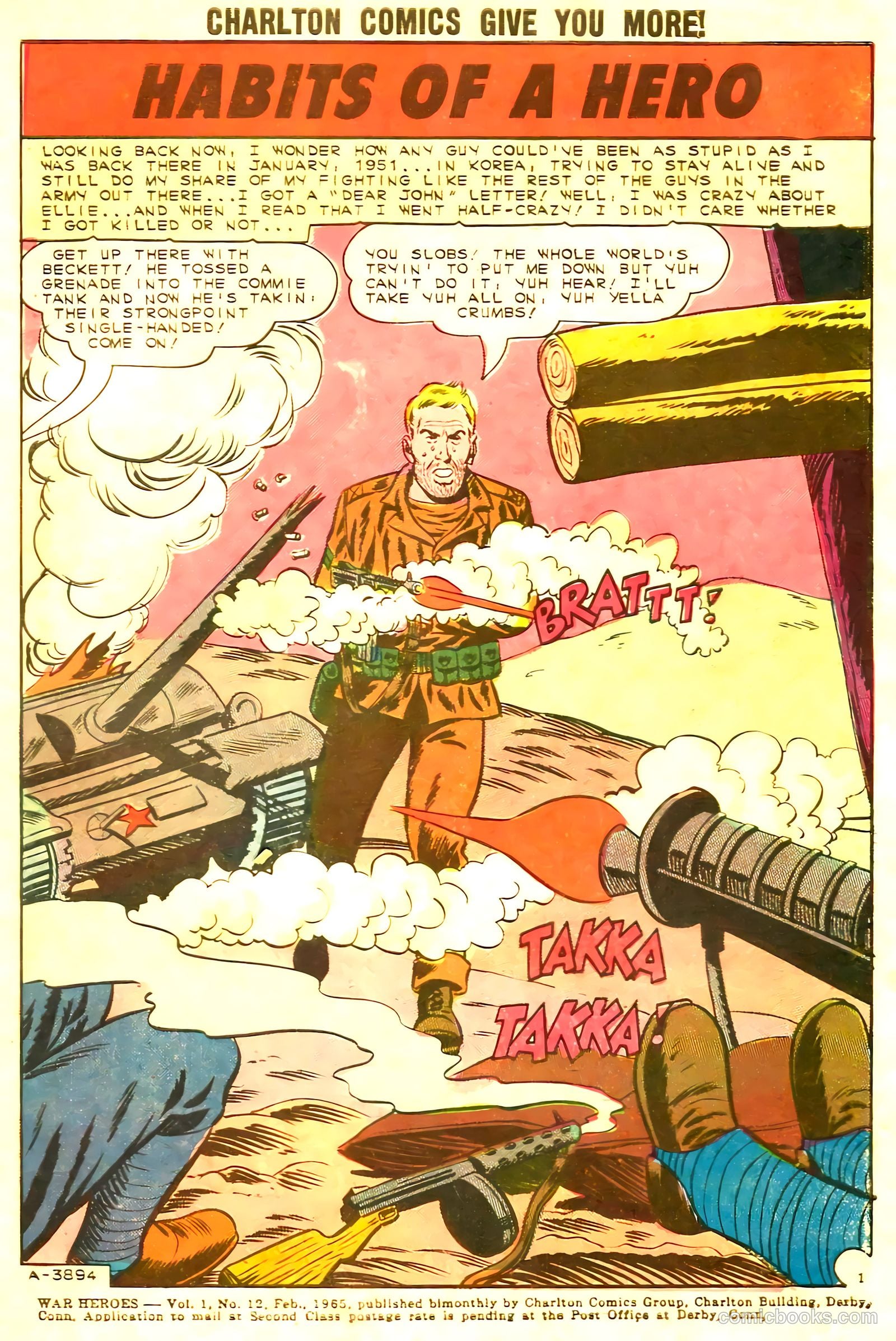 War Heroes #12 — page 3 of 36