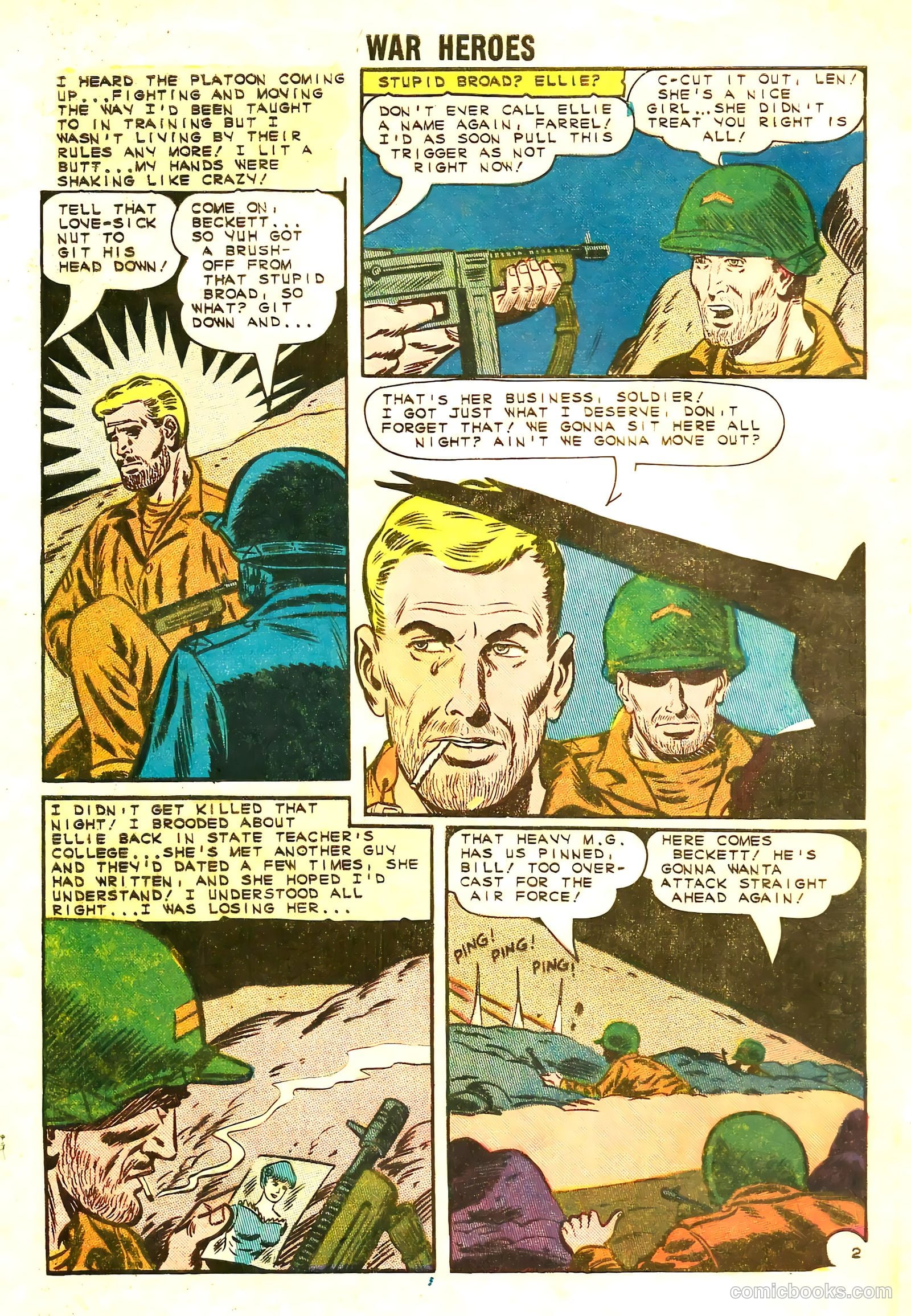 War Heroes #12 — page 4 of 36