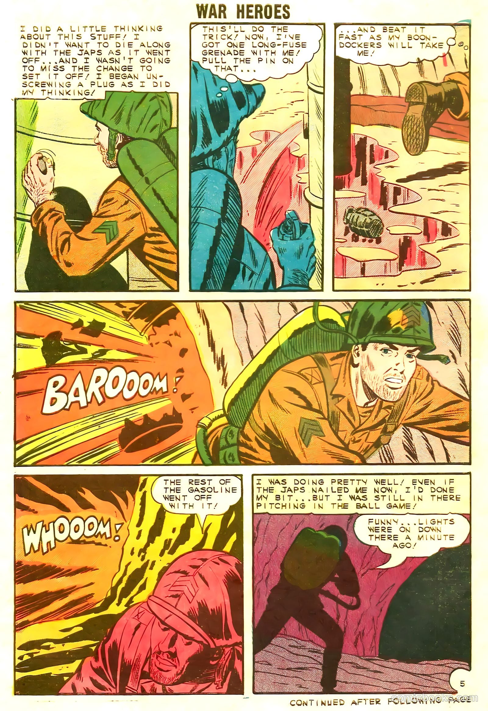 War Heroes #12 — page 30 of 36