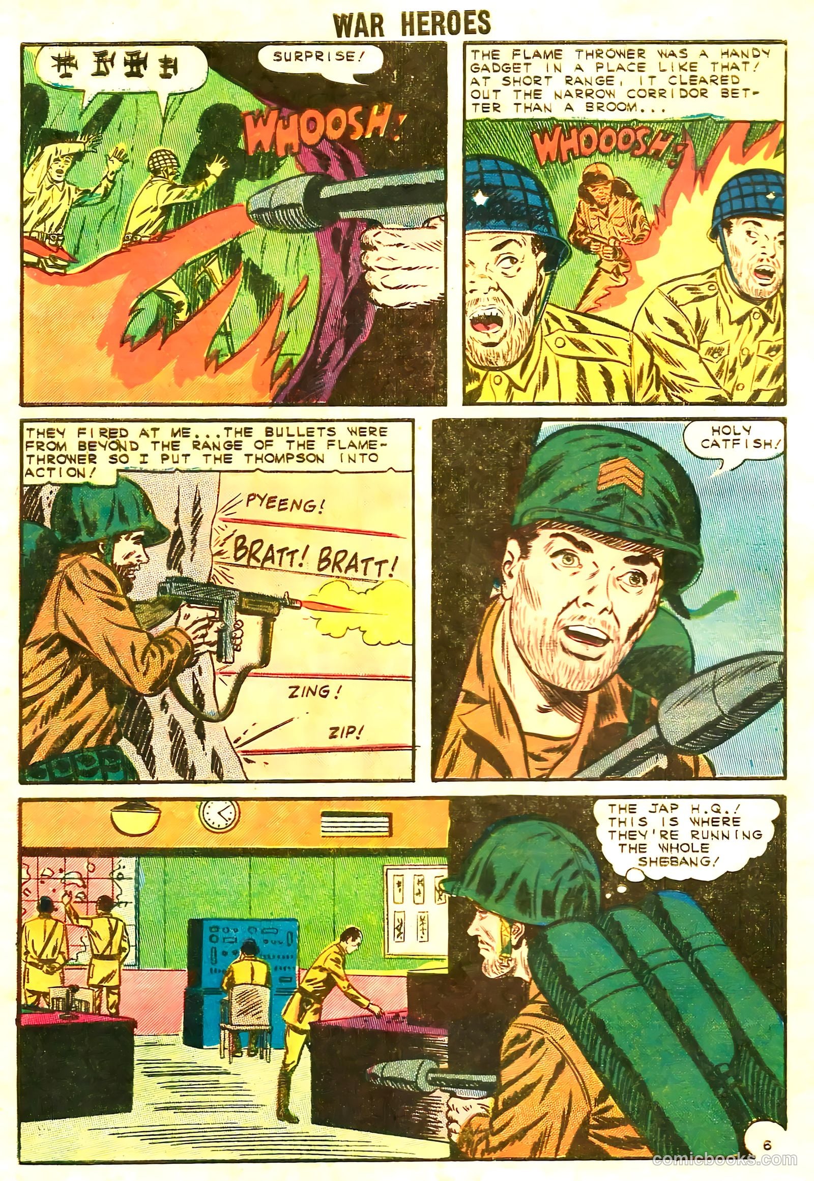 War Heroes #12 — page 32 of 36