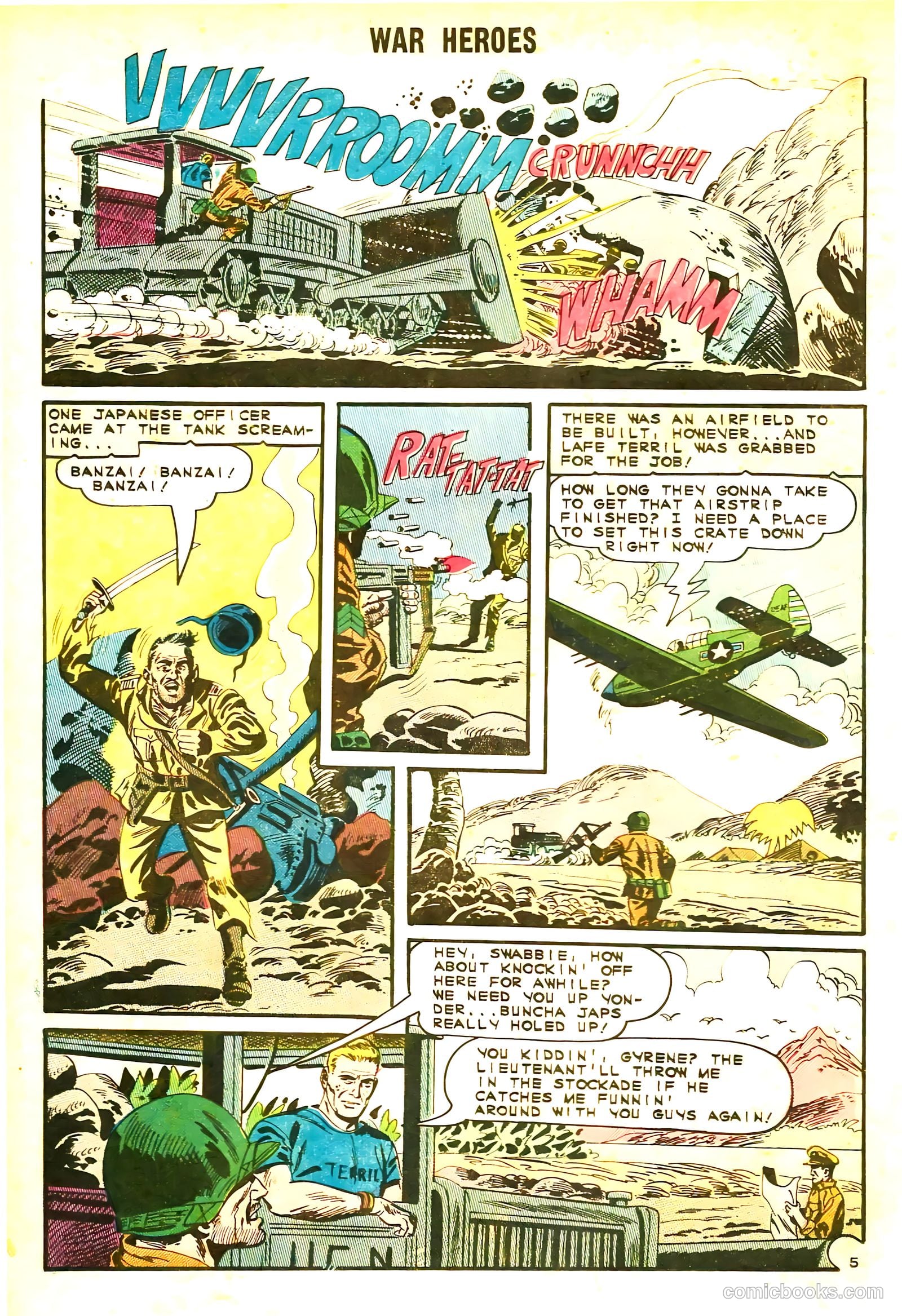 War Heroes #13 — page 18 of 36