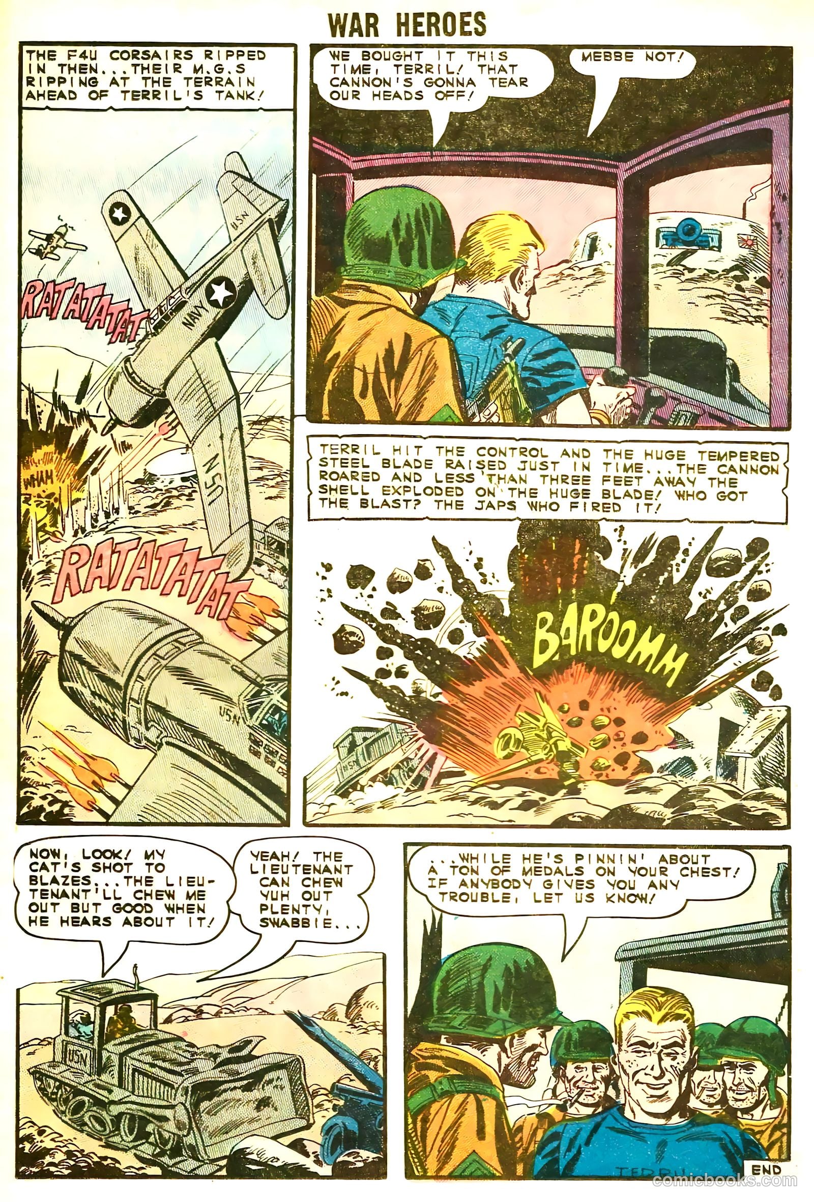 War Heroes #13 — page 20 of 36