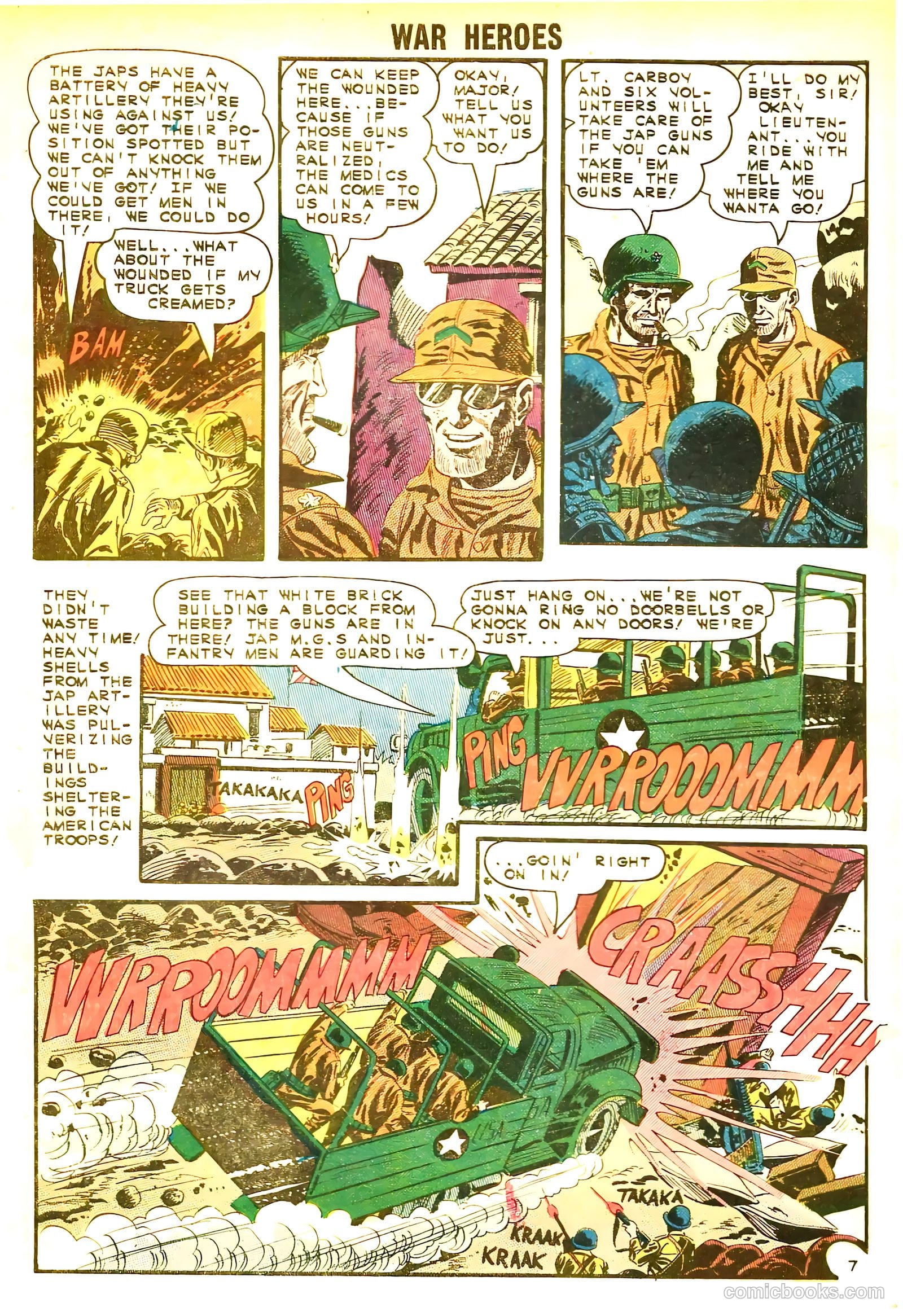 War Heroes #13 — page 32 of 36