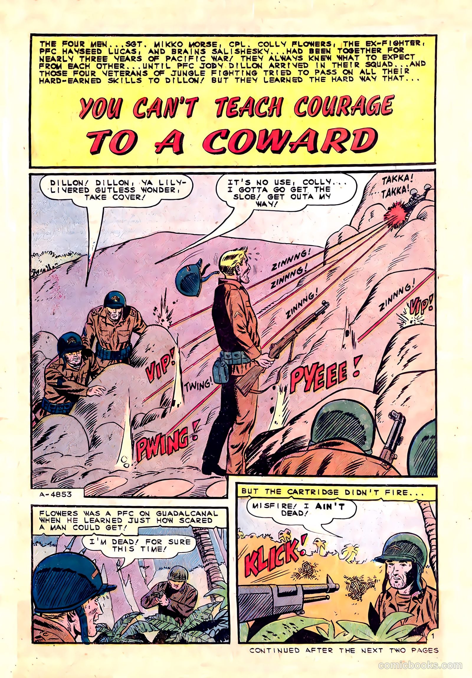 War Heroes #14 — page 22 of 36