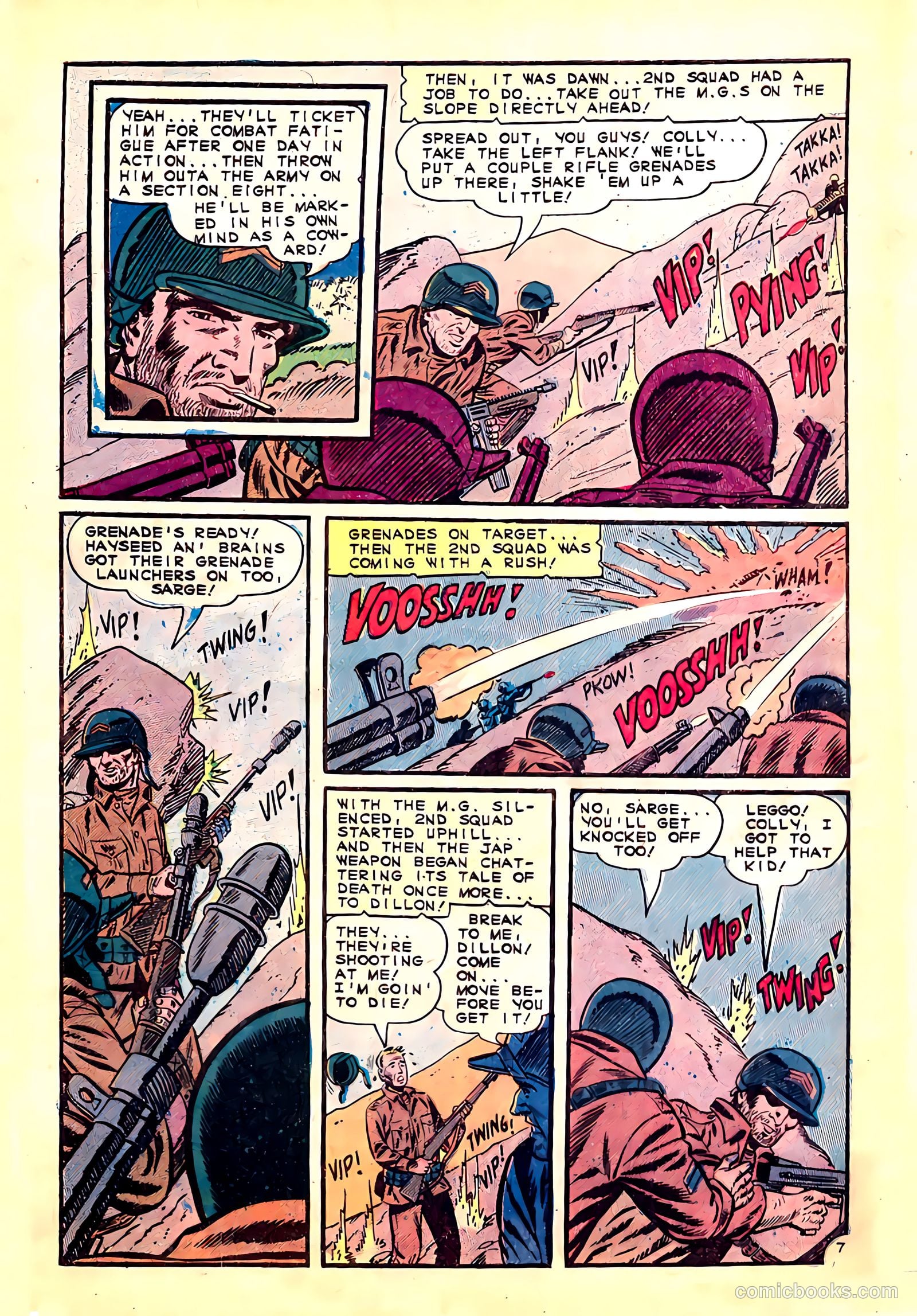 War Heroes #14 — page 32 of 36
