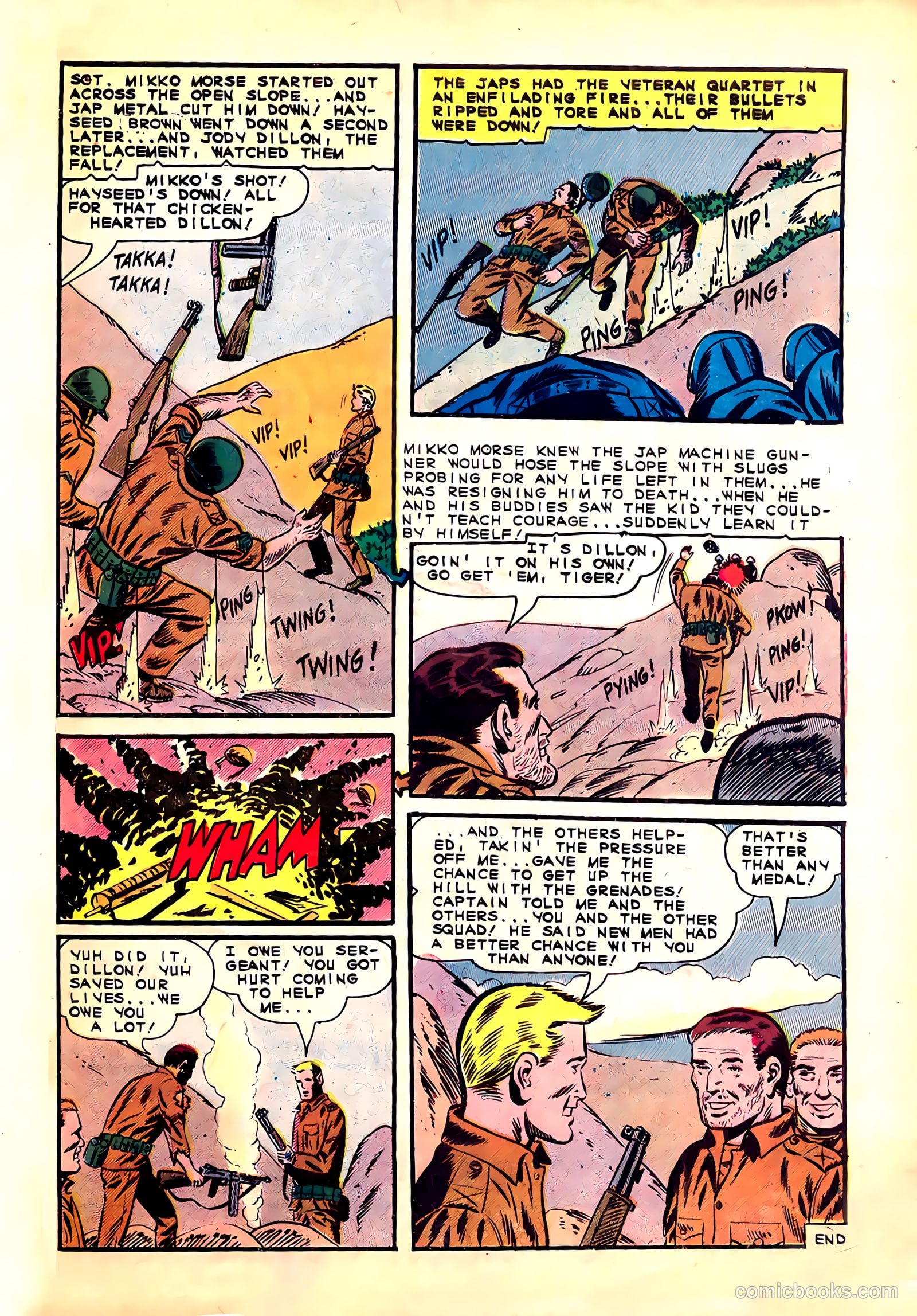 War Heroes #14 — page 33 of 36