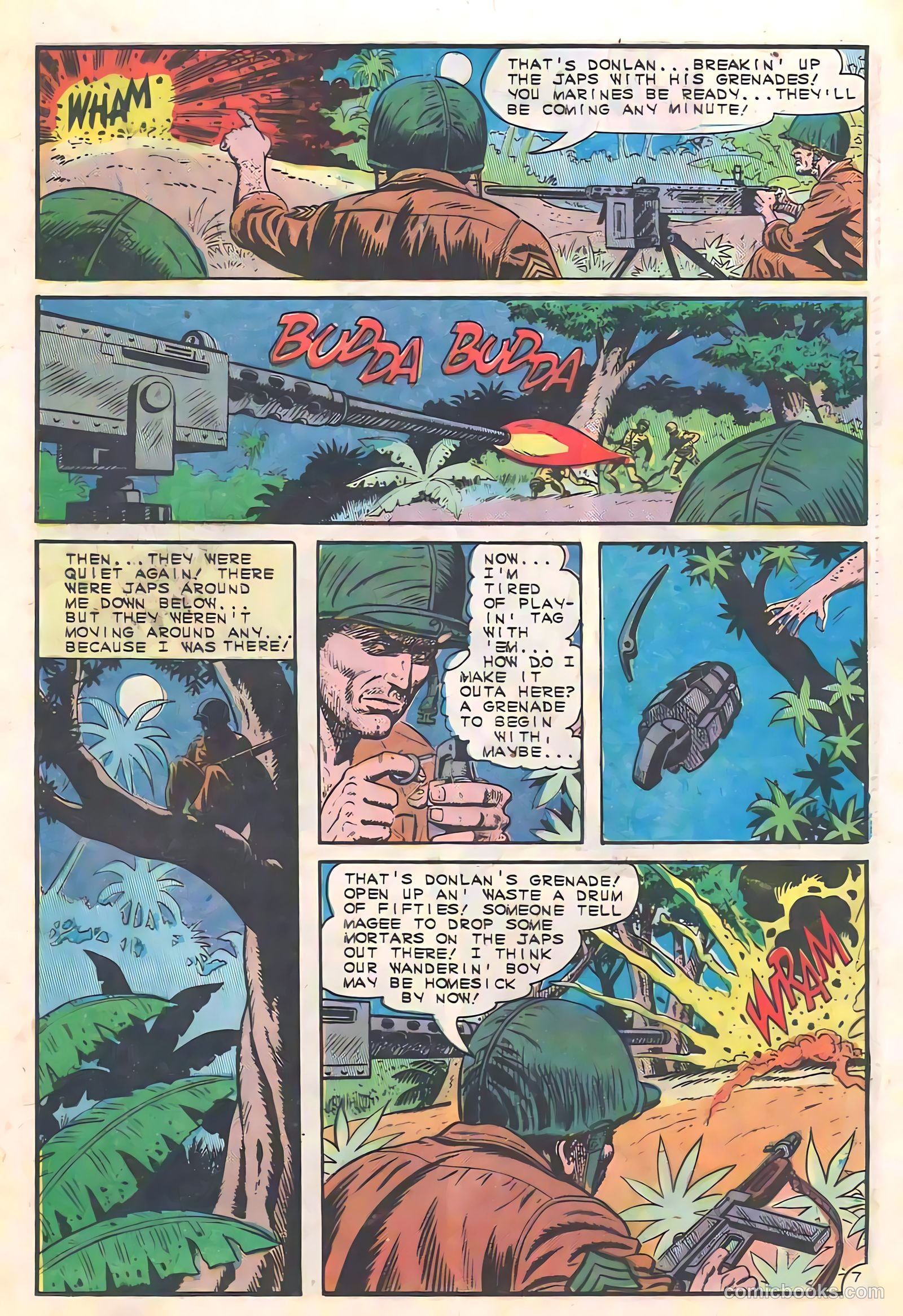 War Heroes #15 — page 21 of 36