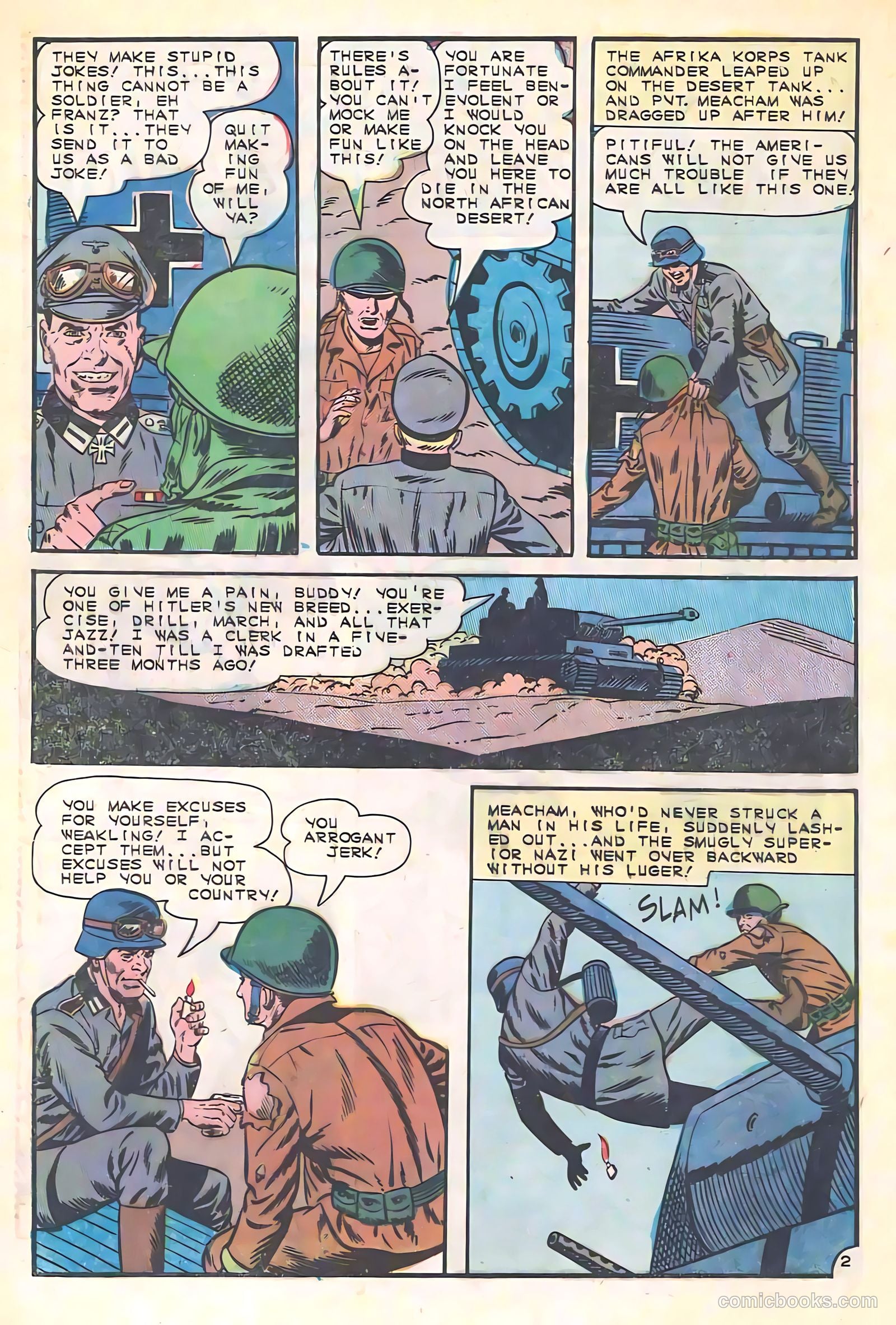 War Heroes #15 — page 32 of 36