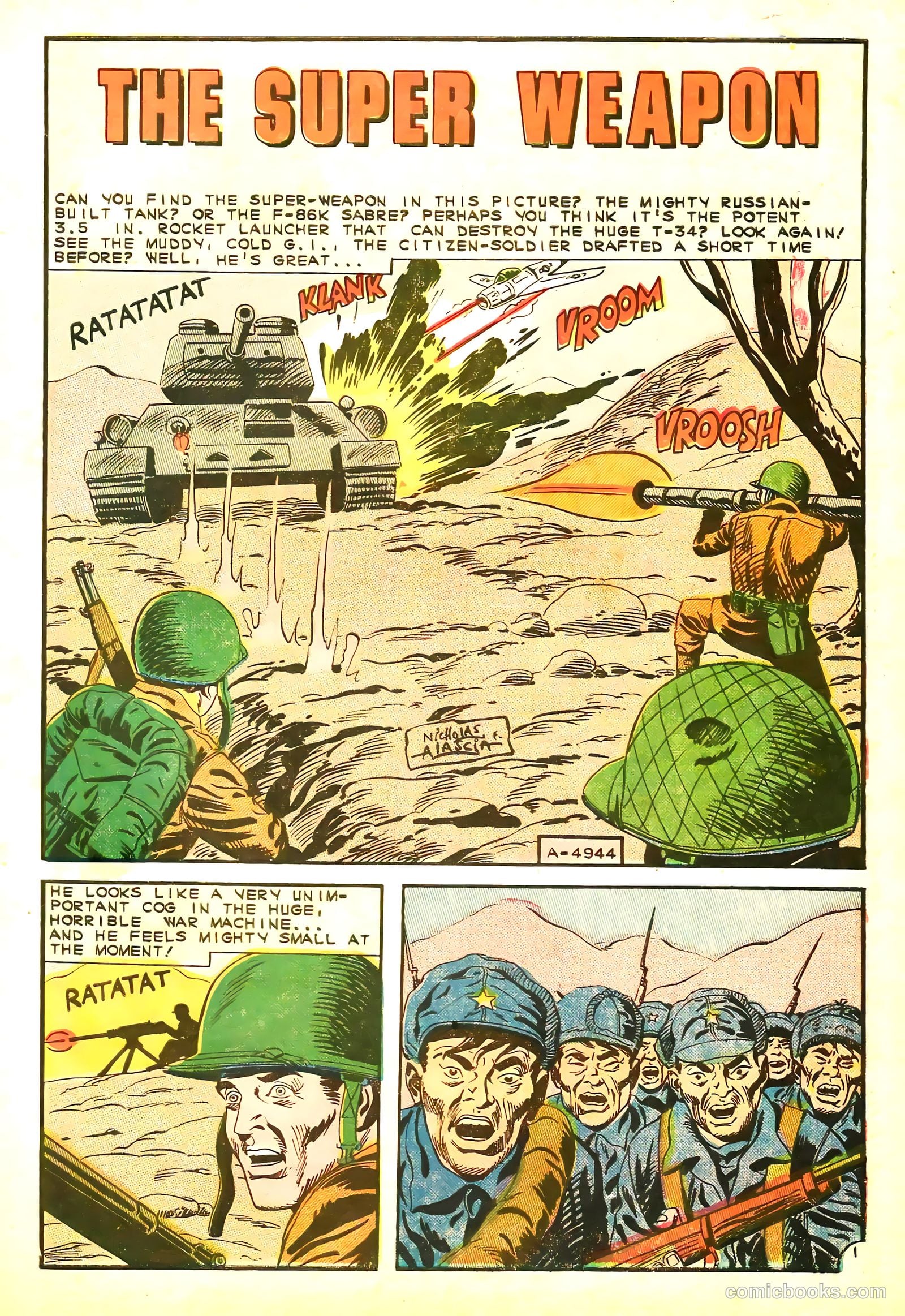 War Heroes #16 — page 31 of 36