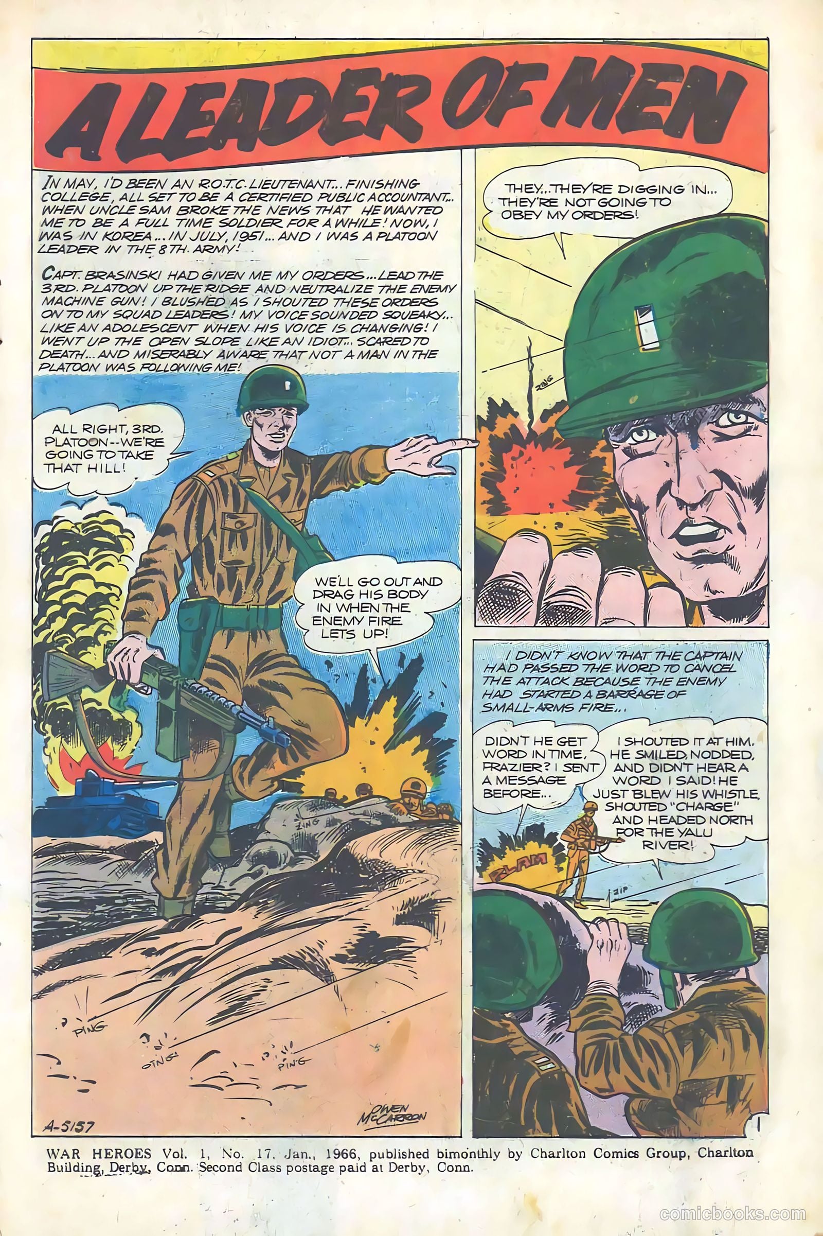 War Heroes #17 — page 3 of 36