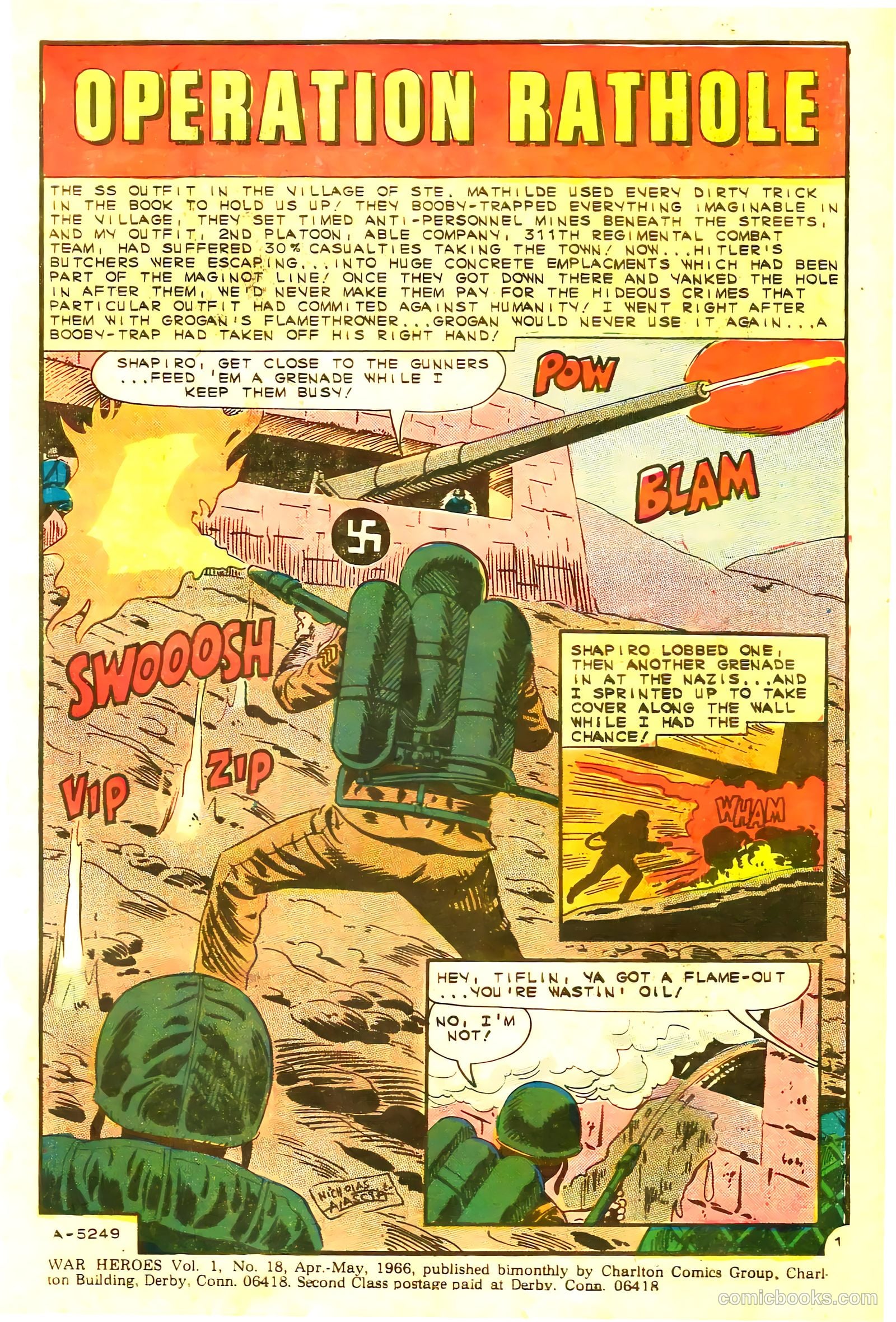 War Heroes #18 — page 3 of 36