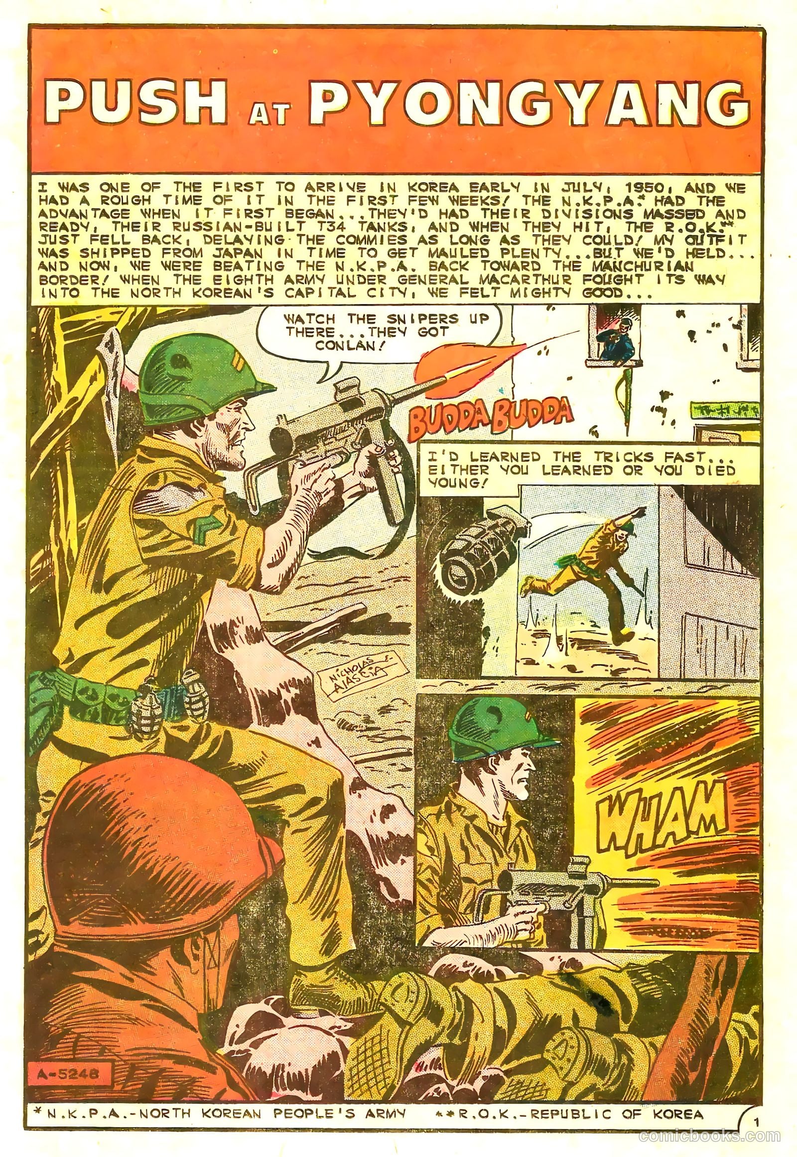 War Heroes #18 — page 15 of 36
