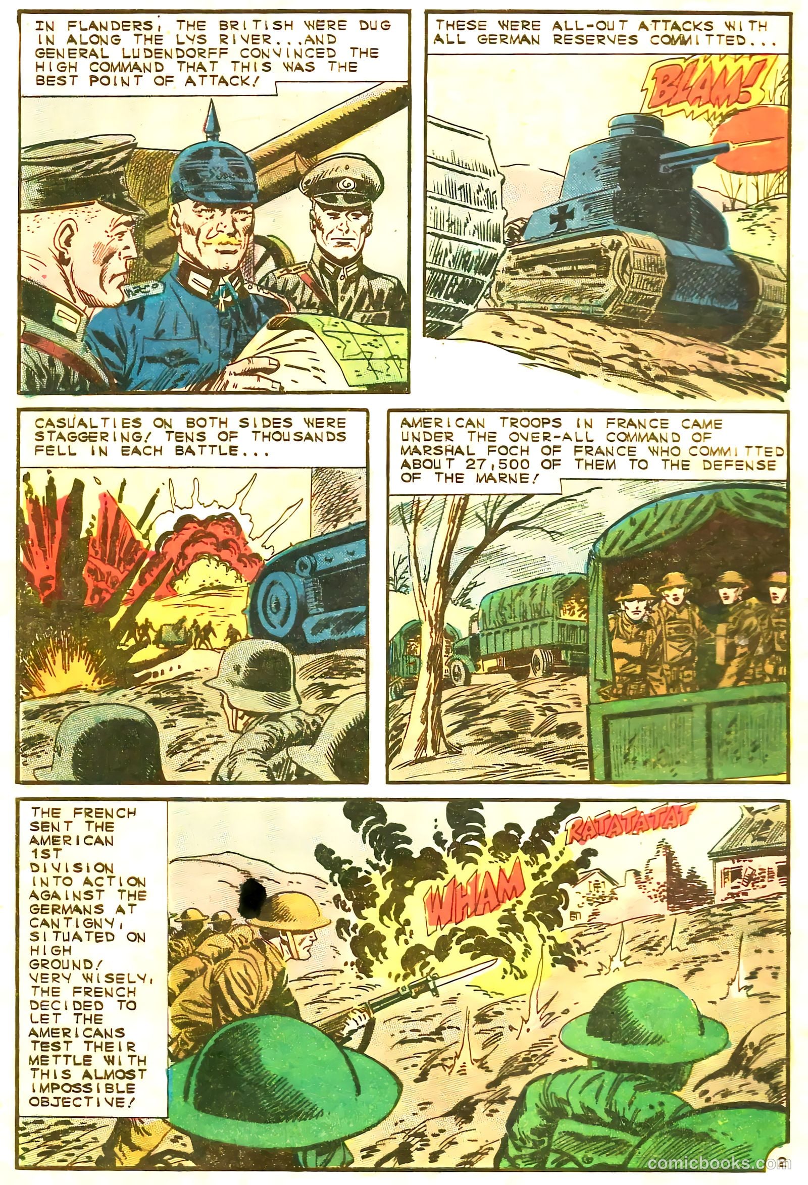 War Heroes #18 — page 32 of 36