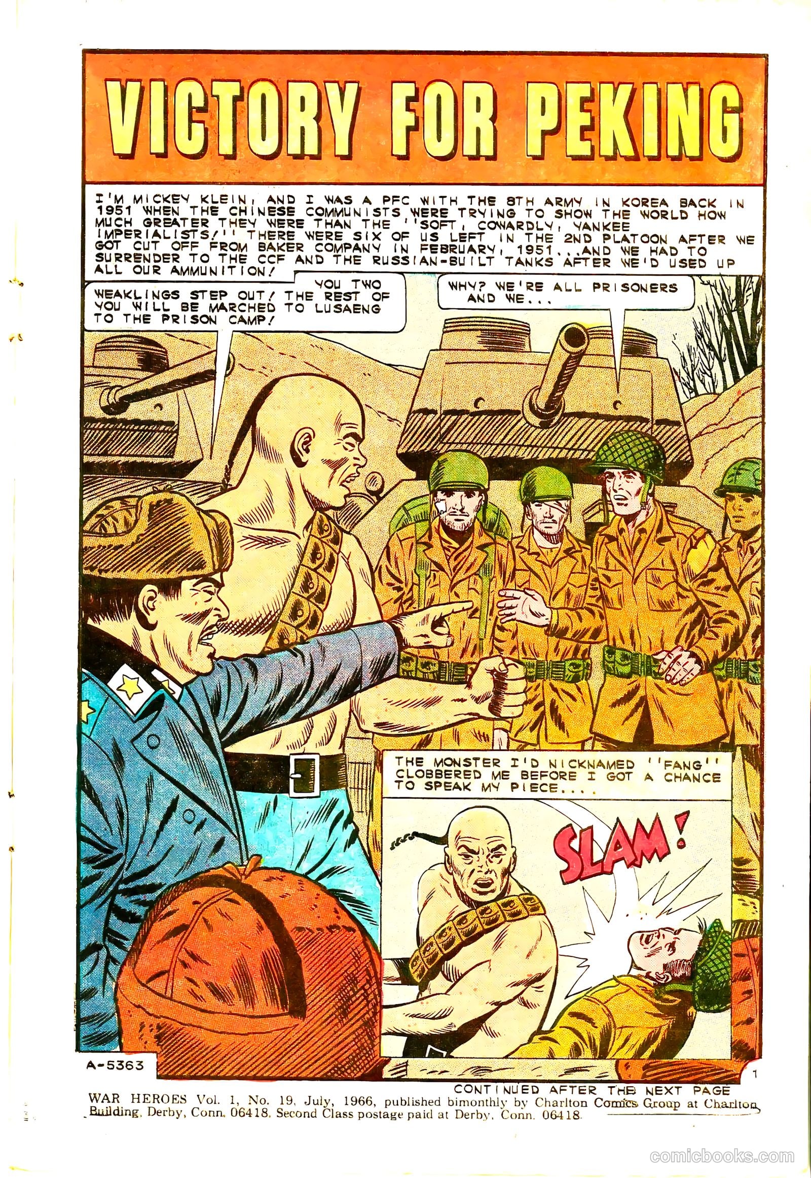 War Heroes #19 — page 3 of 36