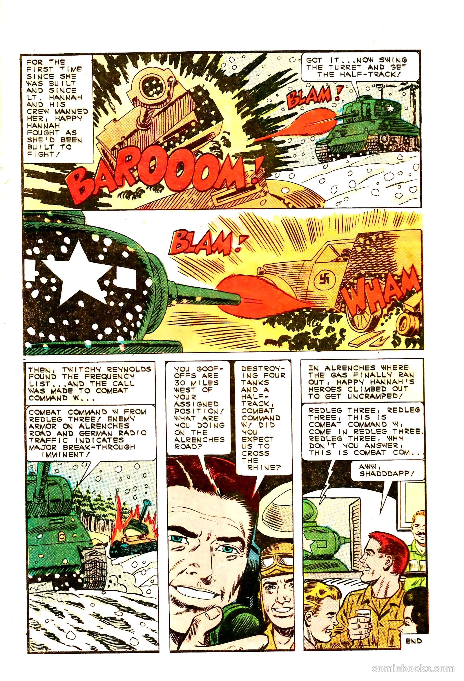 War Heroes #19 — page 32 of 36
