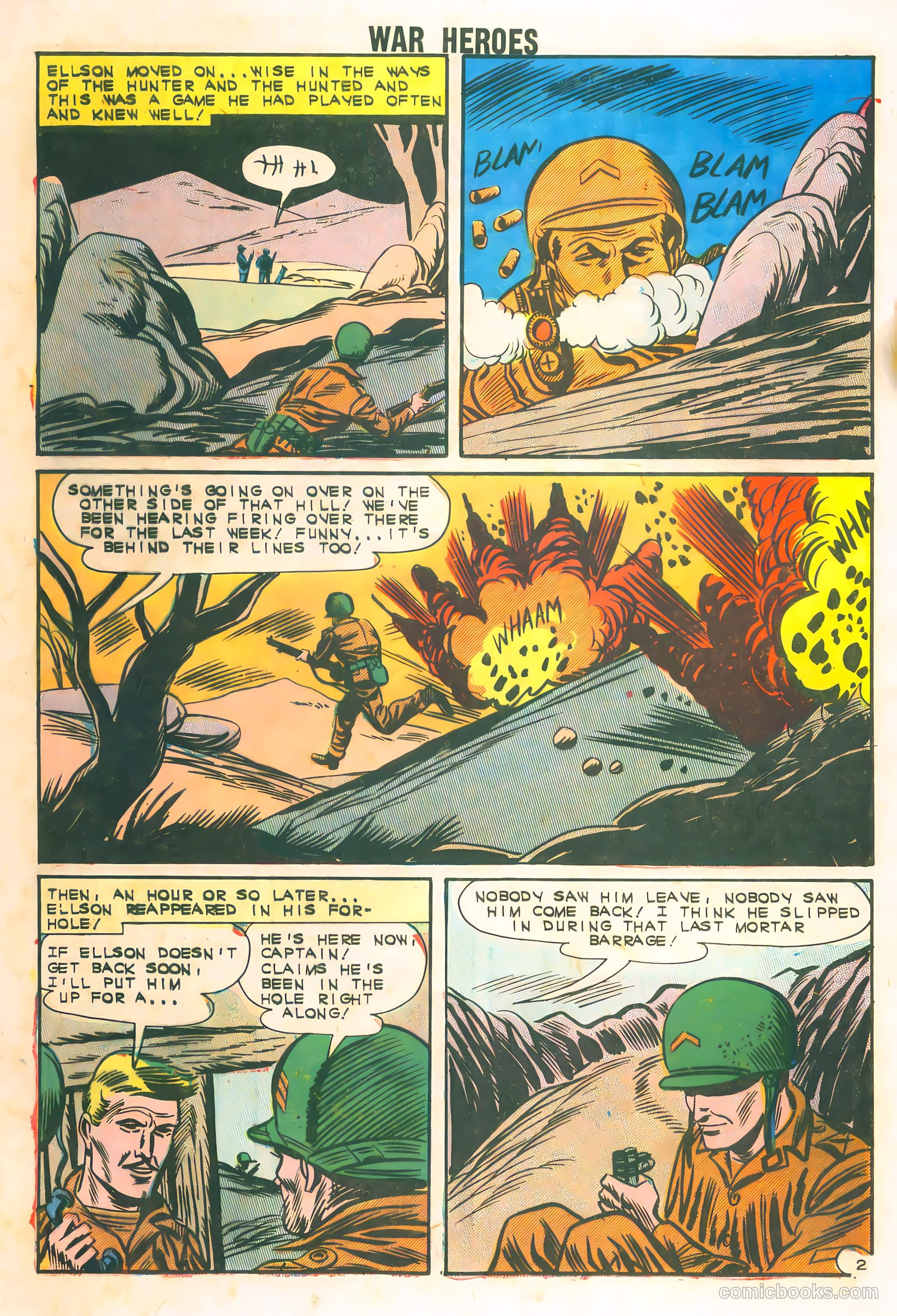 War Heroes #2 — page 20 of 36
