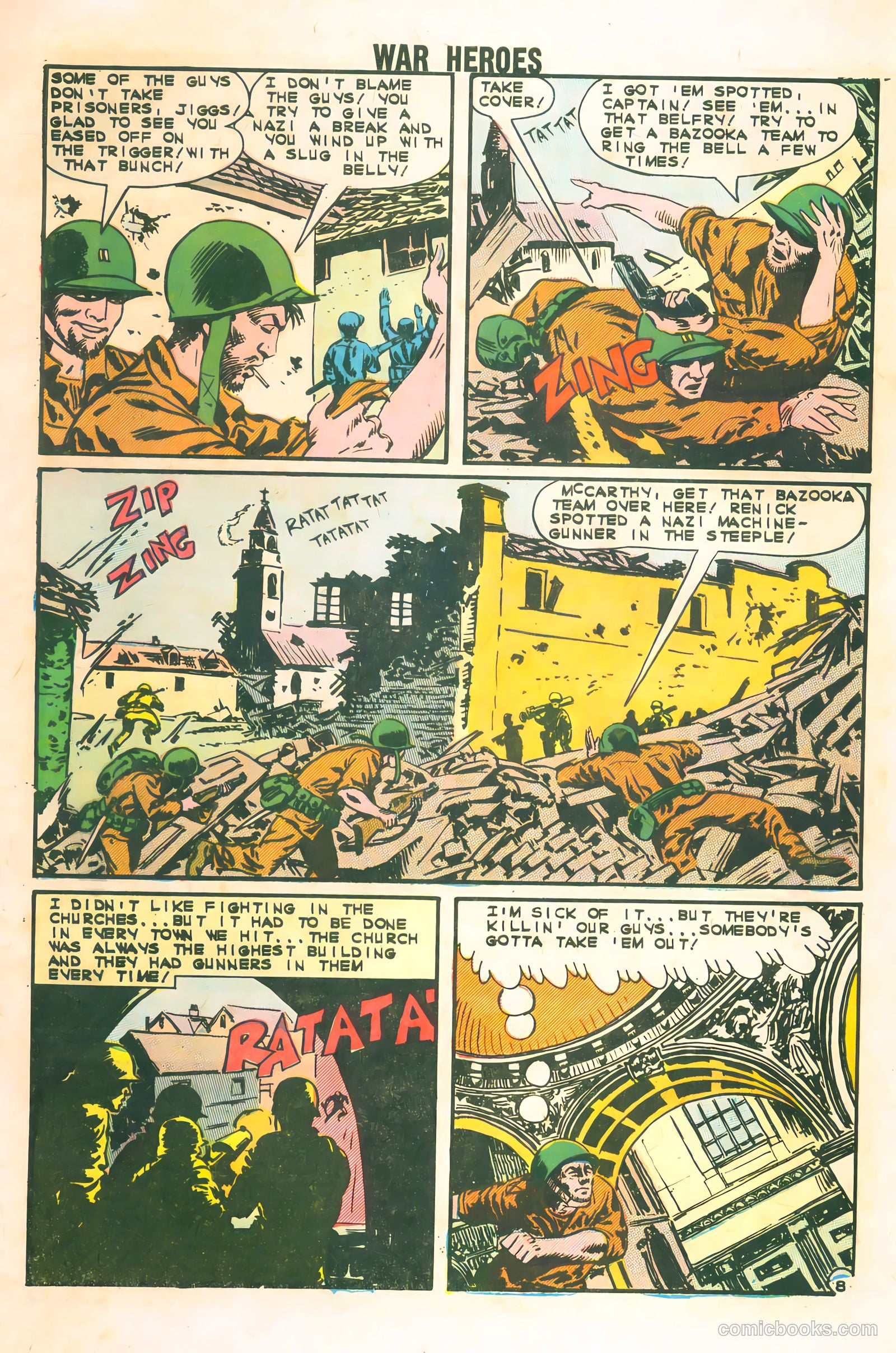 War Heroes #2 — page 32 of 36