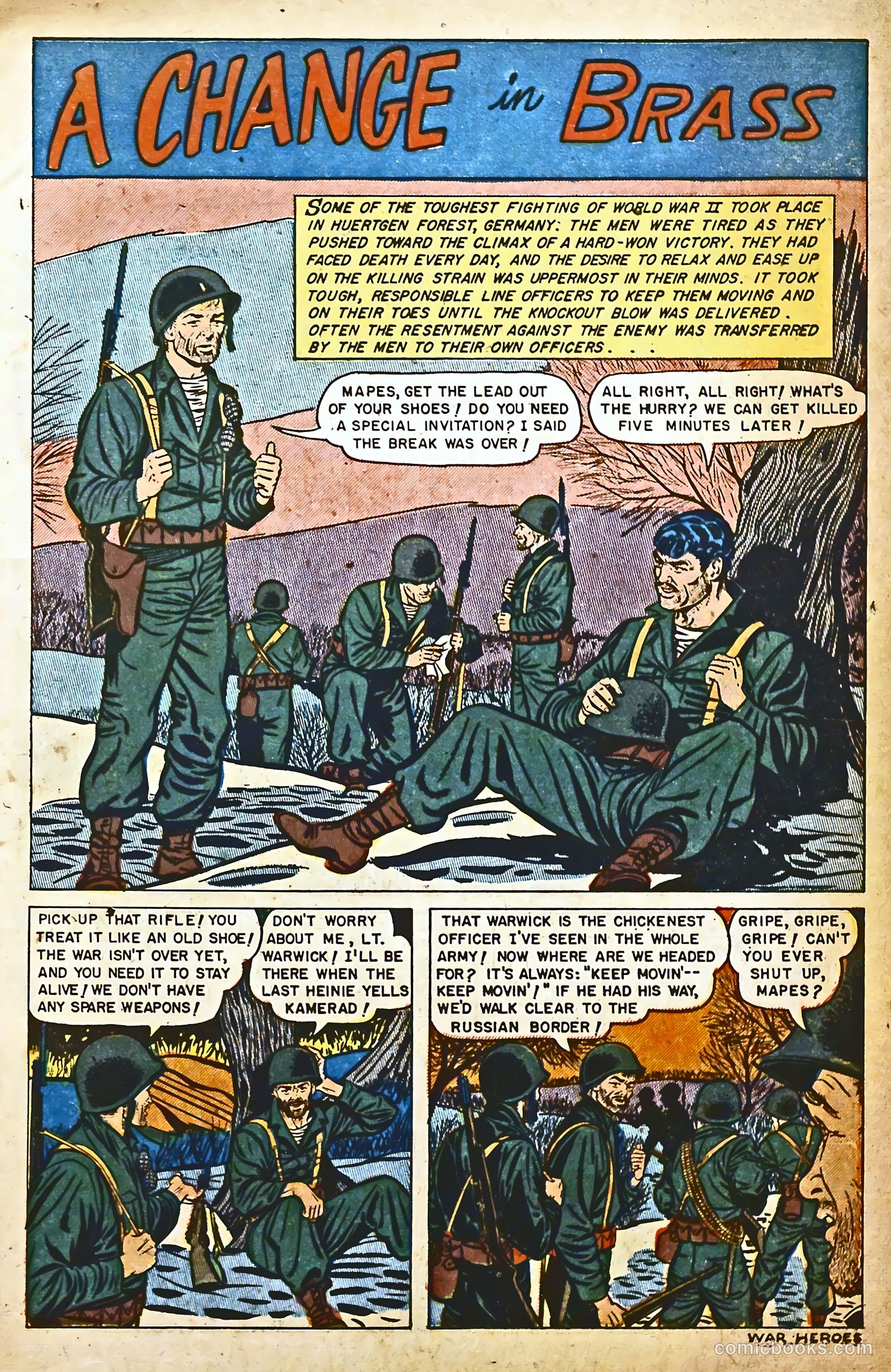 War Heroes #2 — page 3 of 36
