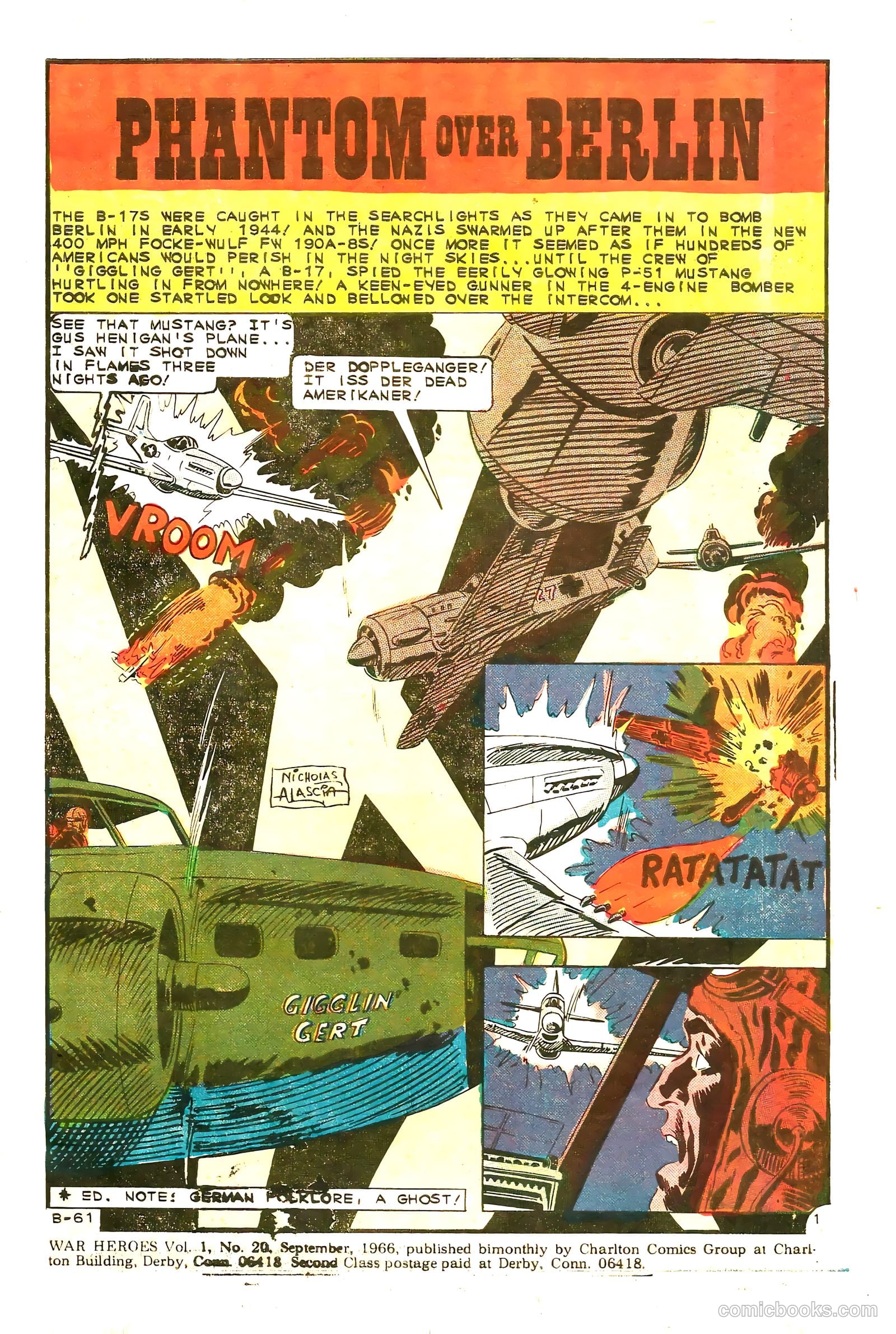War Heroes #20 — page 3 of 36