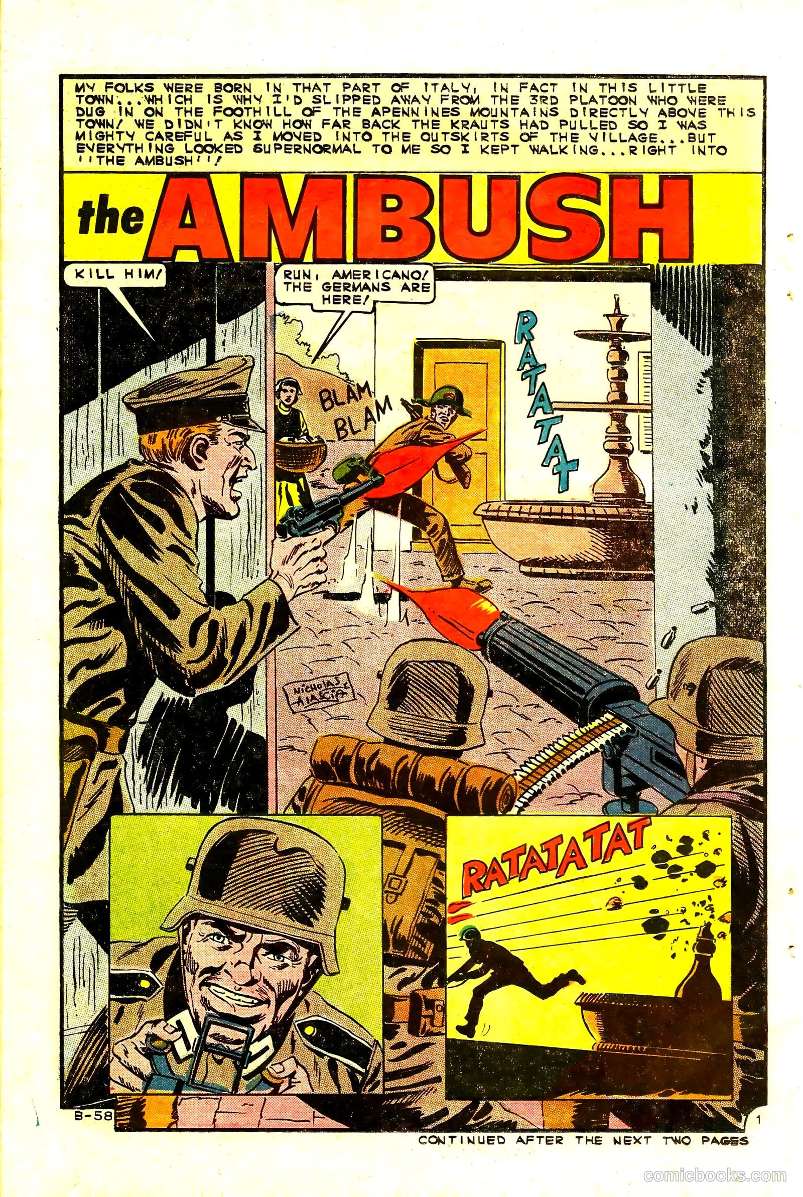 War Heroes #20 — page 22 of 36