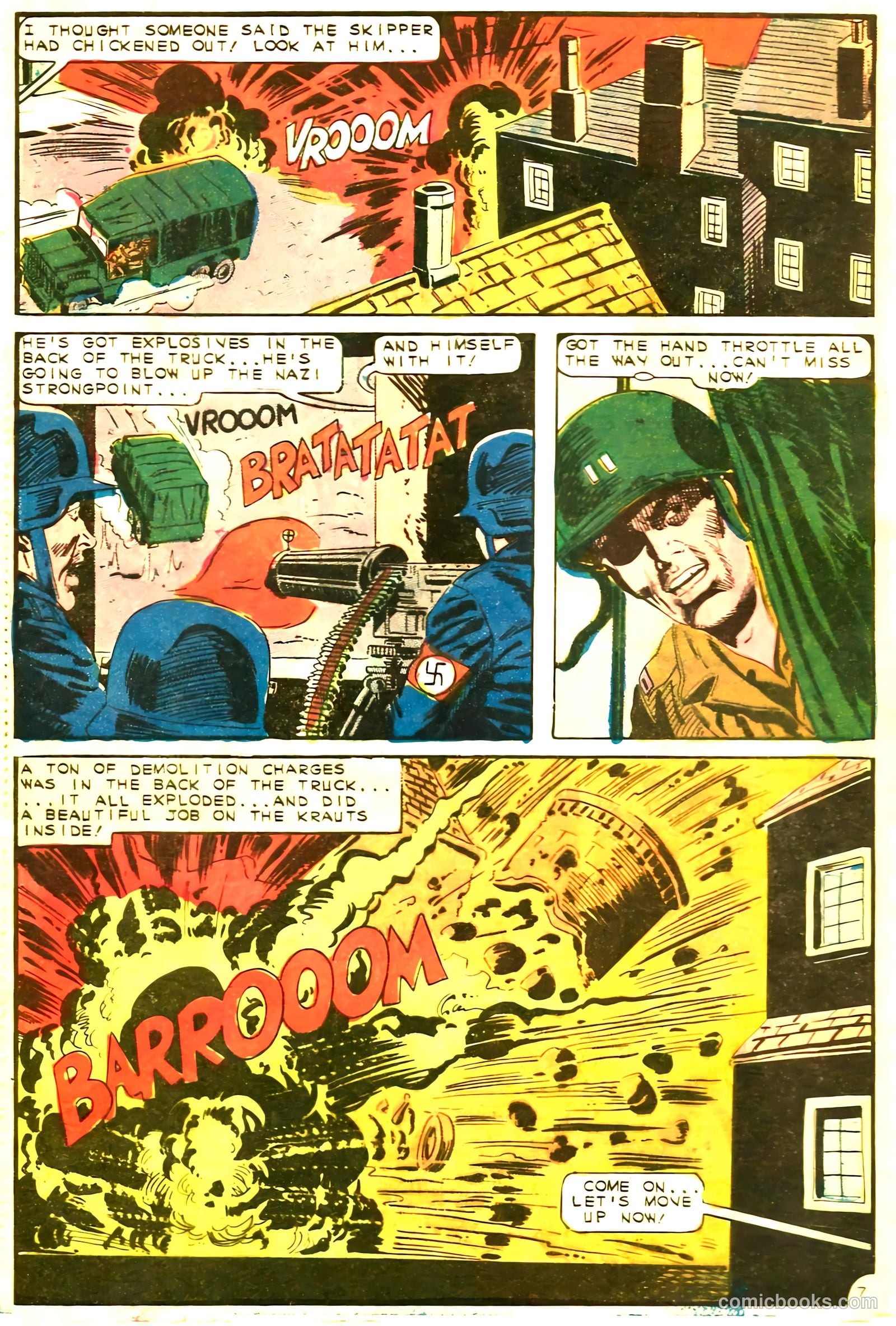 War Heroes #21 — page 32 of 36