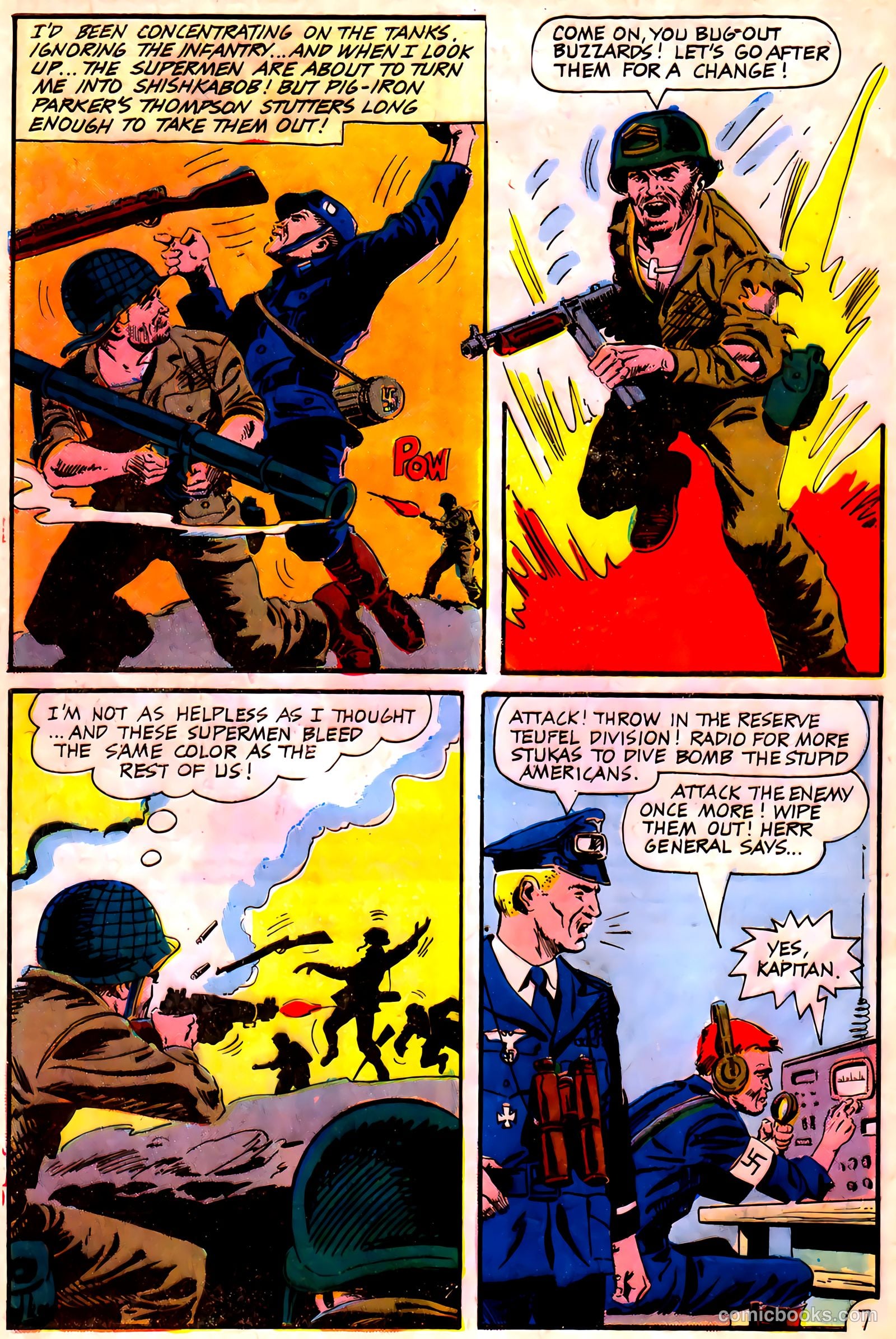 War Heroes #22 — page 32 of 36
