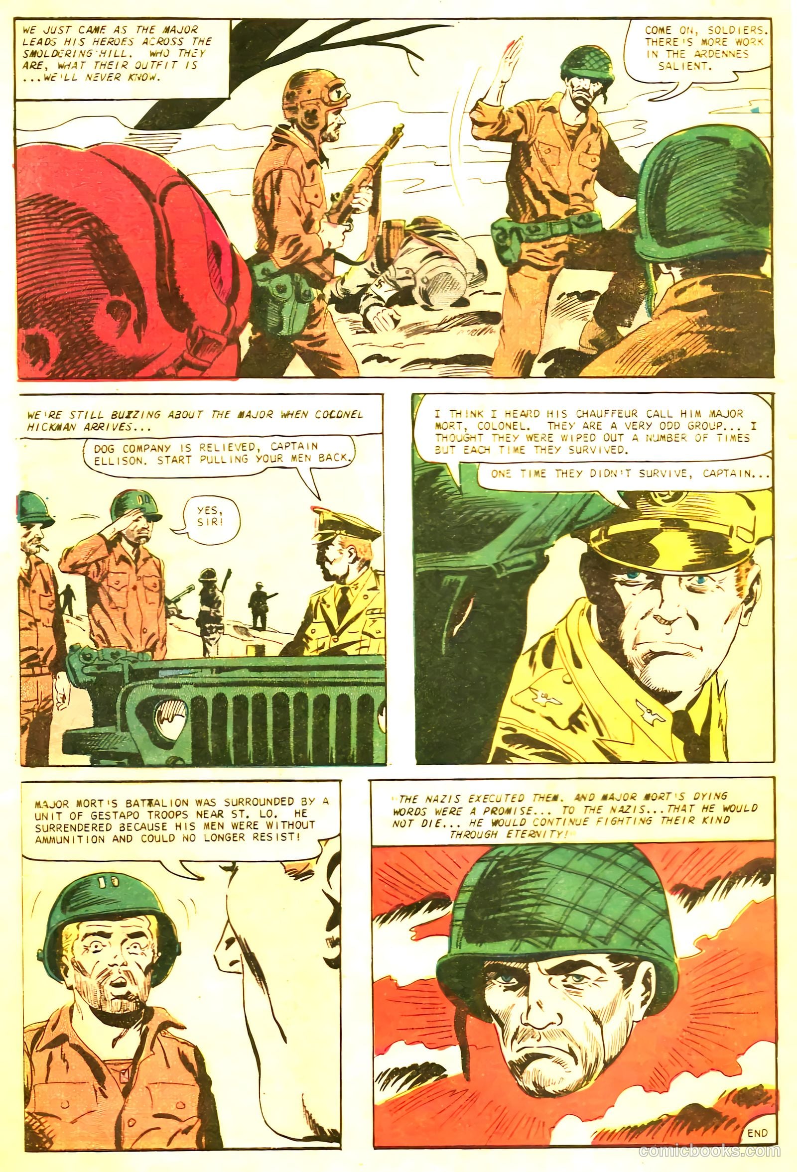 War Heroes #26 — page 32 of 36