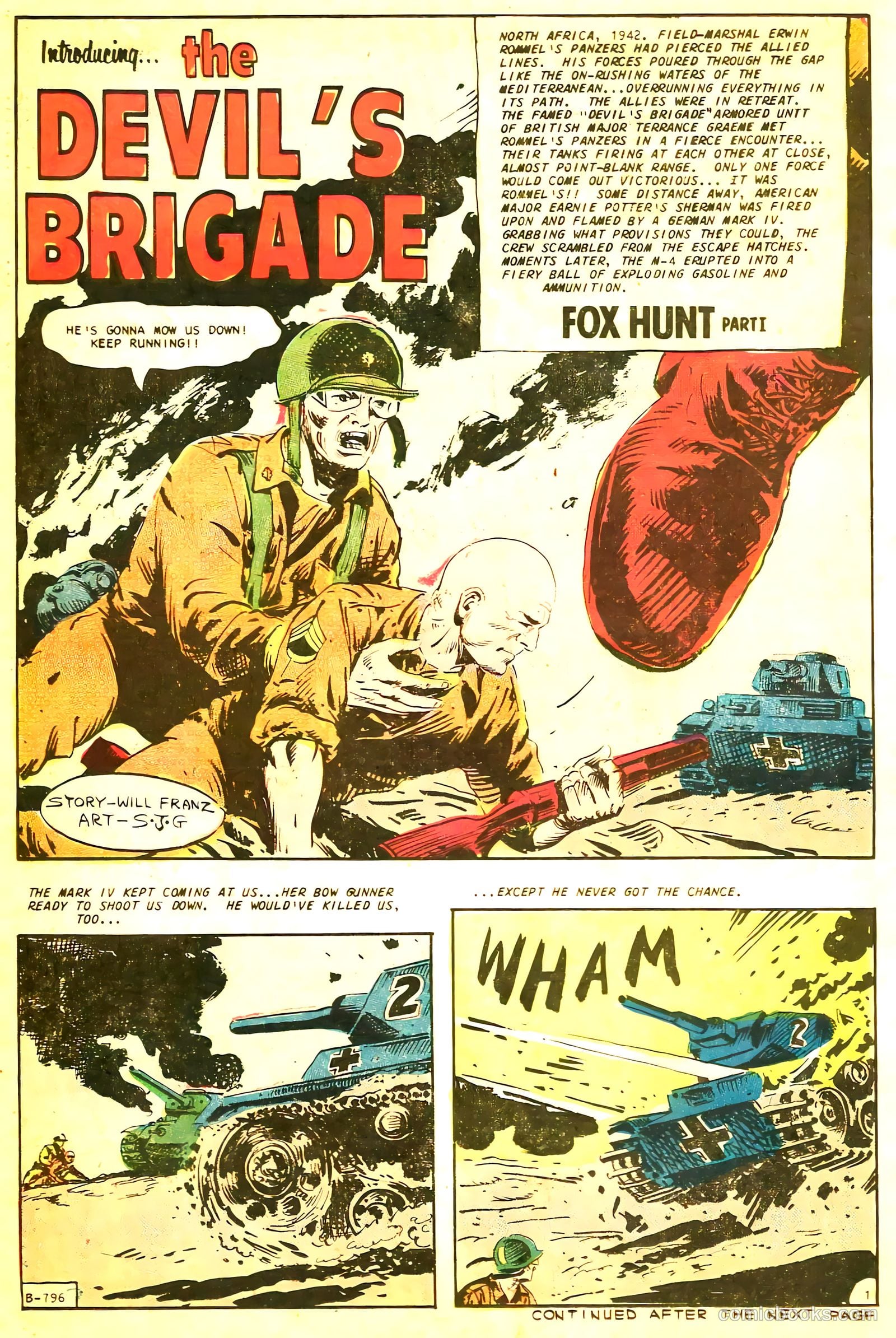 War Heroes #27 — page 22 of 36