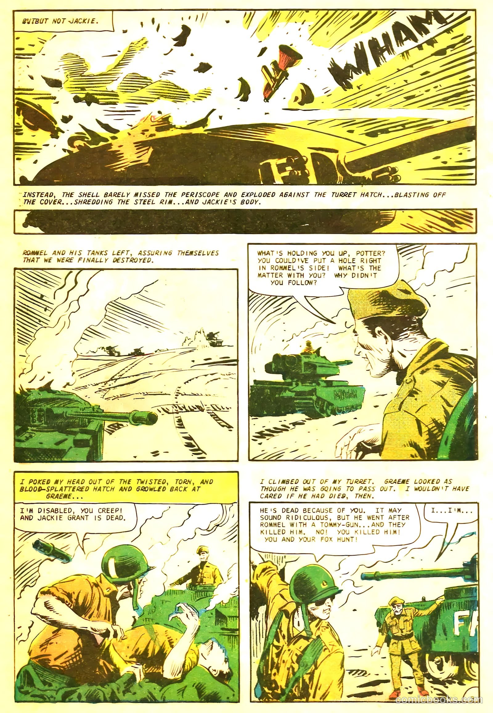War Heroes #27 — page 32 of 36