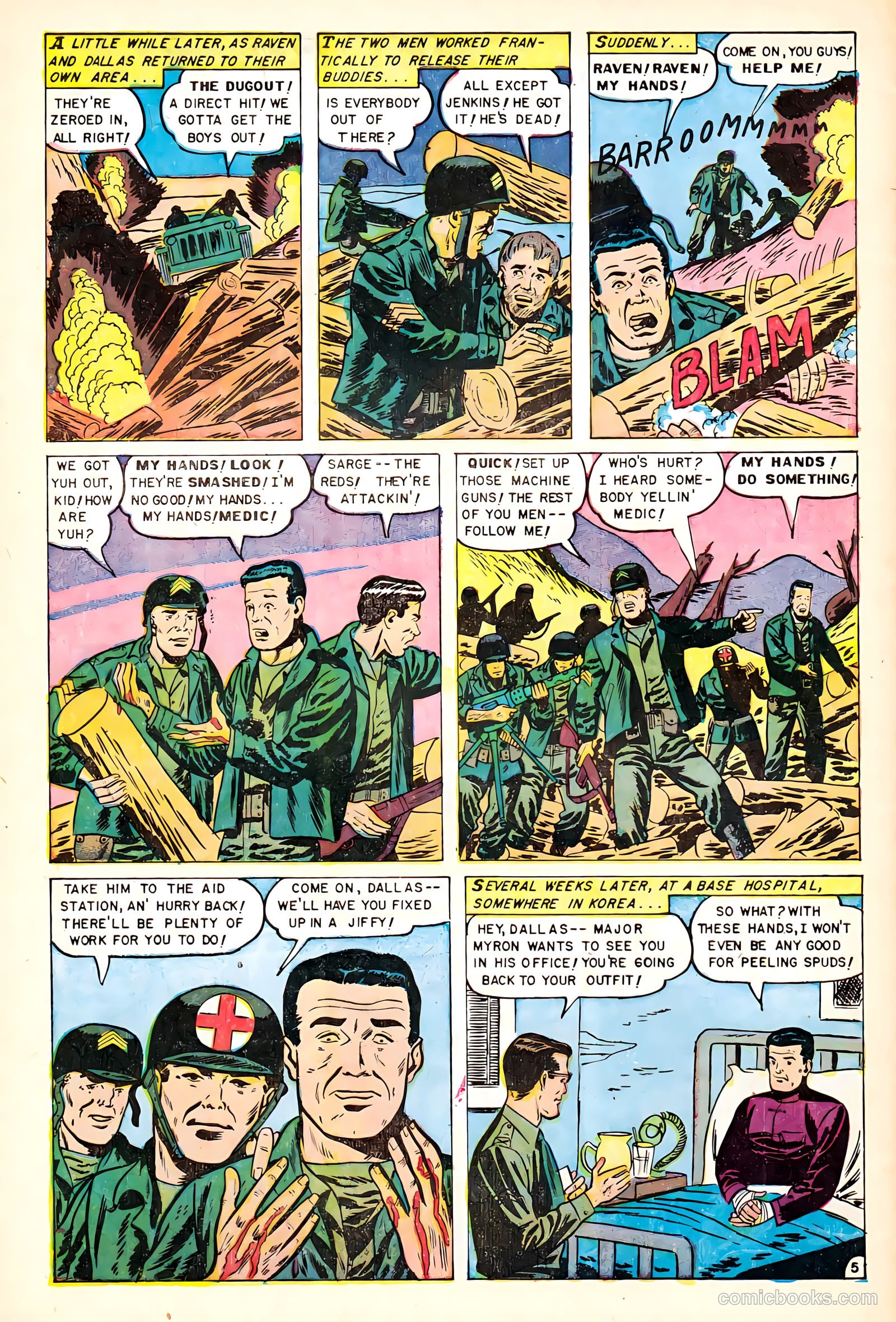 War Heroes #4 — page 32 of 36