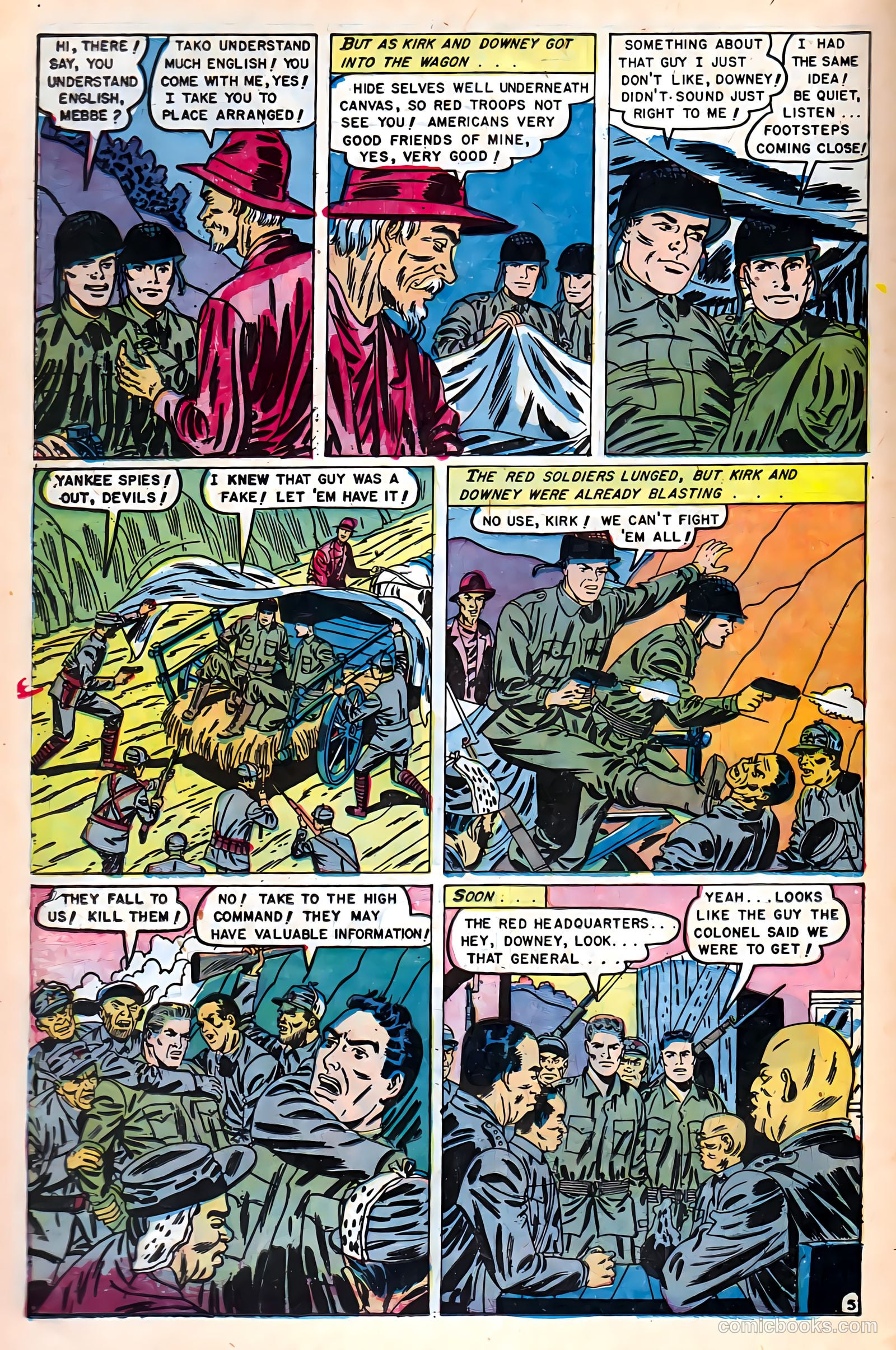 War Heroes #5 — page 22 of 36