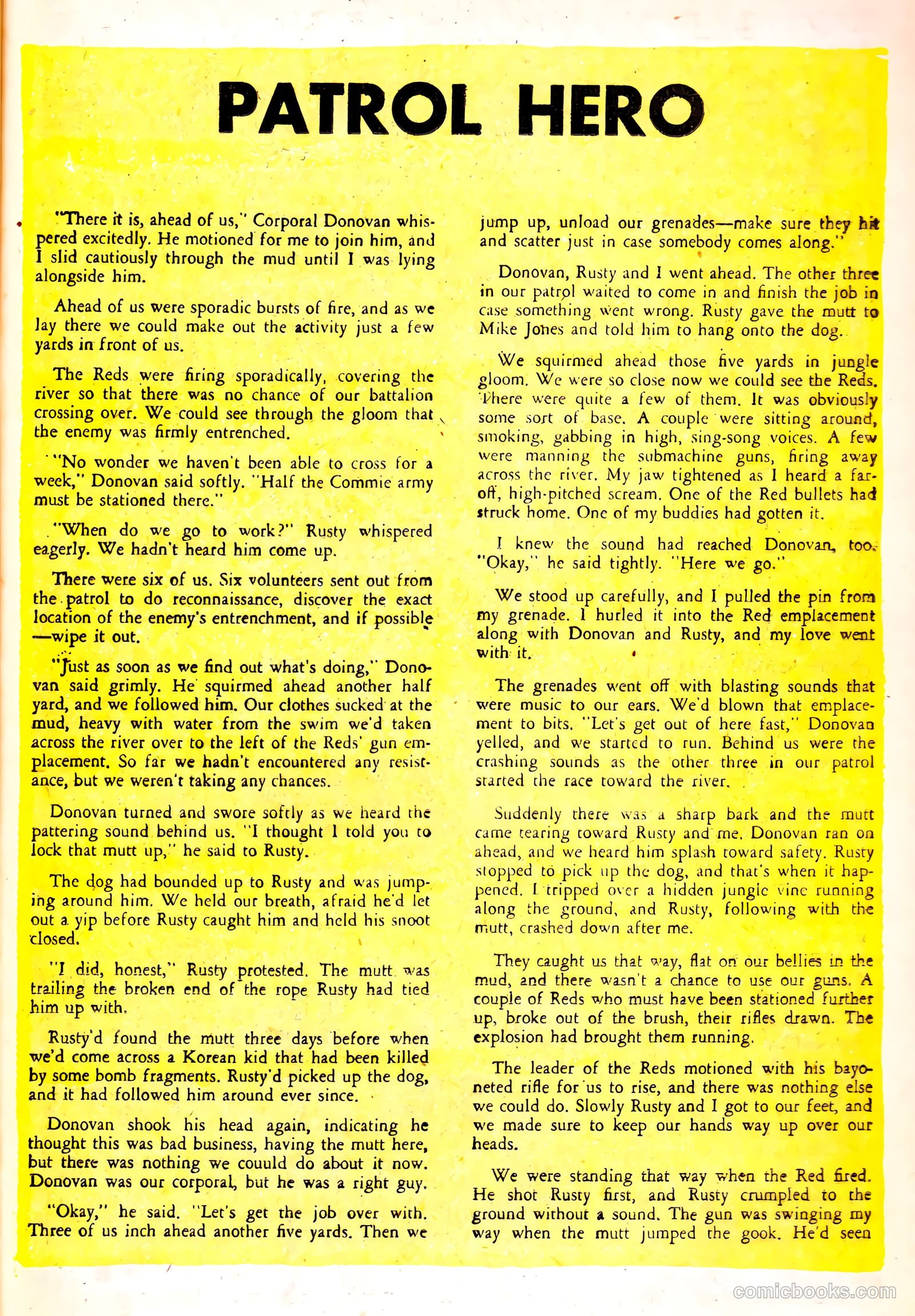 War Heroes #5 — page 25 of 36