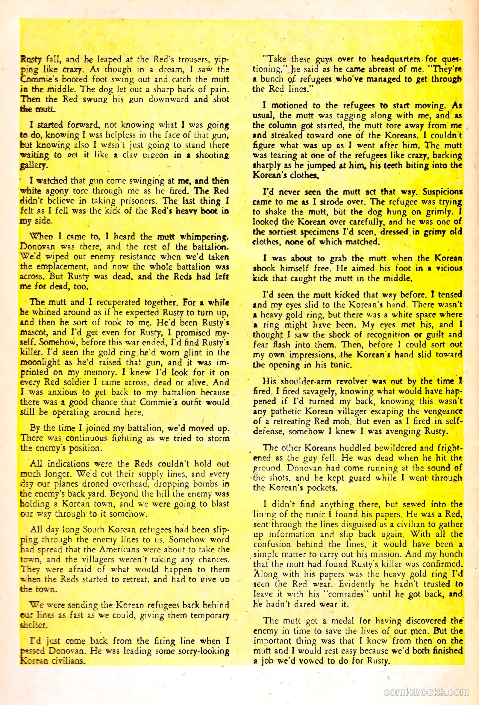 War Heroes #5 — page 26 of 36