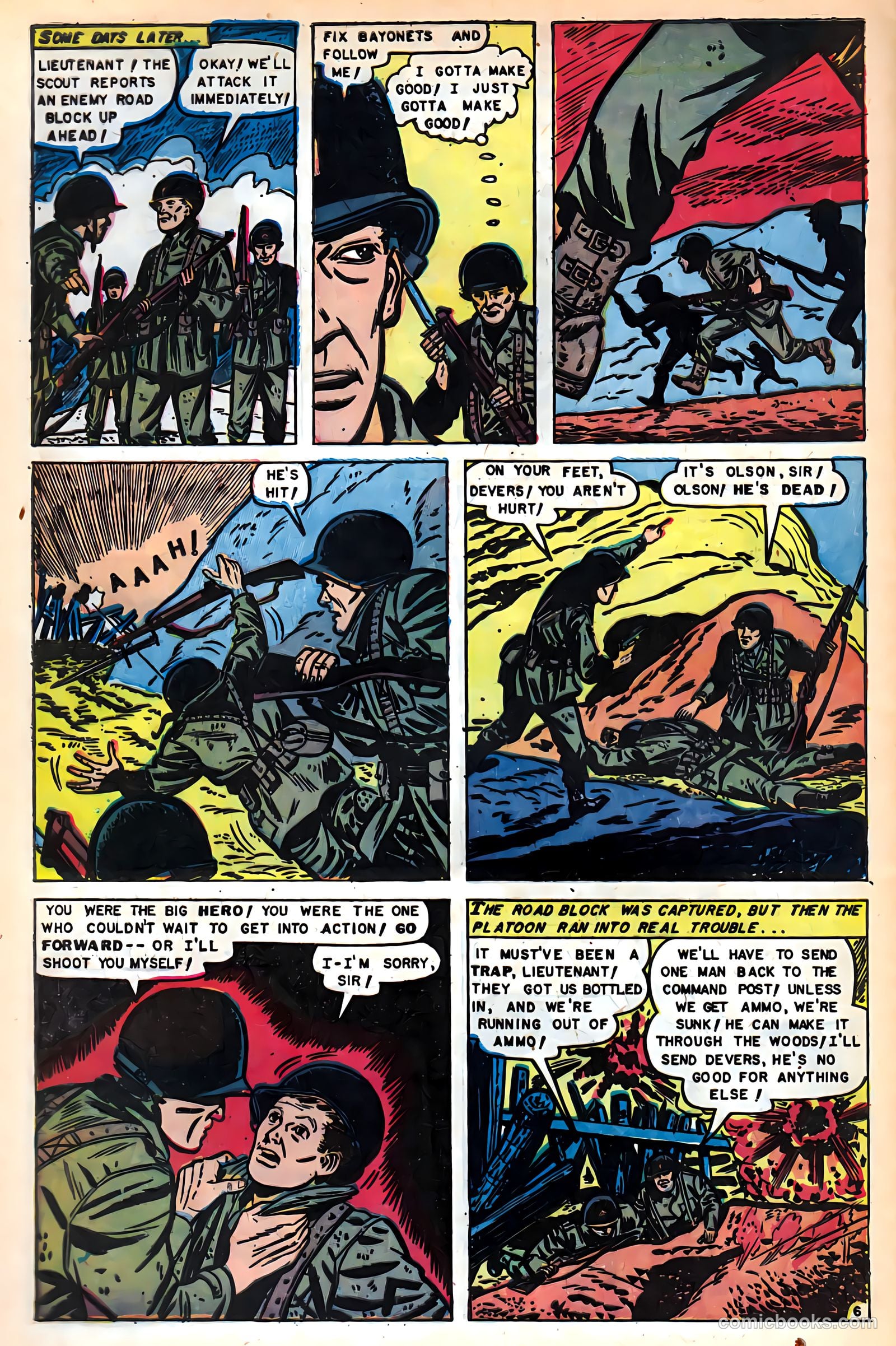 War Heroes #5 — page 32 of 36
